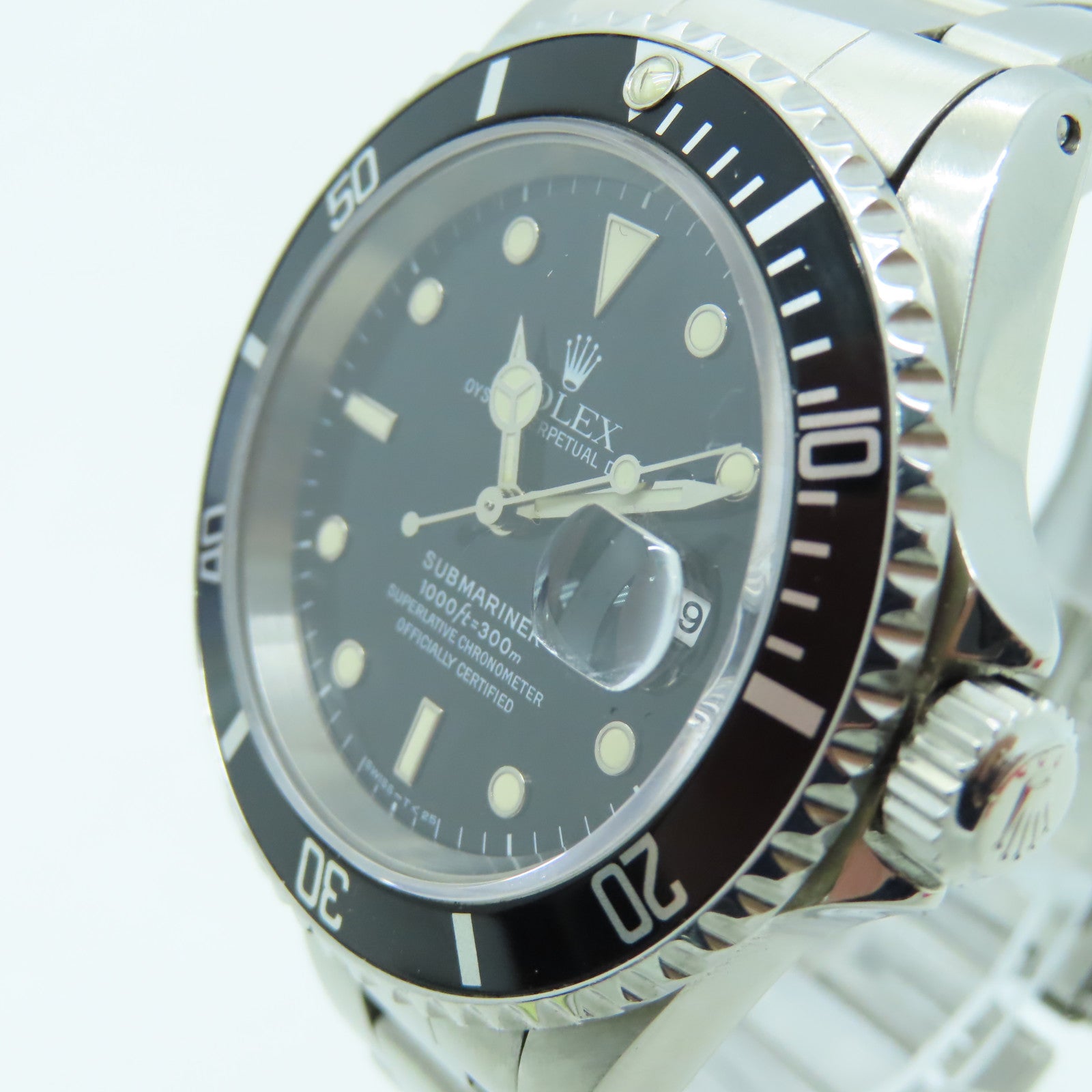 ROLEX Submarinar Date不鏽鋼手錶自動機芯黑色