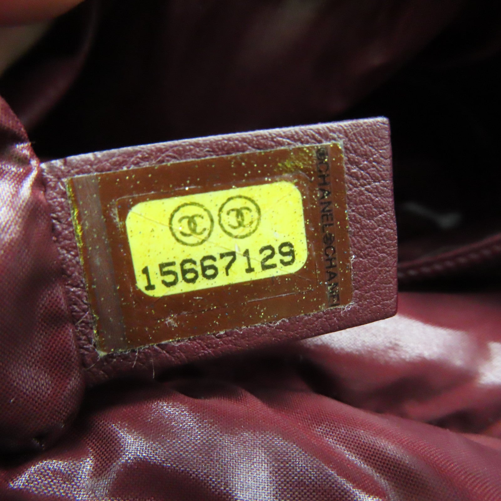 CHANEL 菱格尼龙Handbag银扣手挽袋黑色