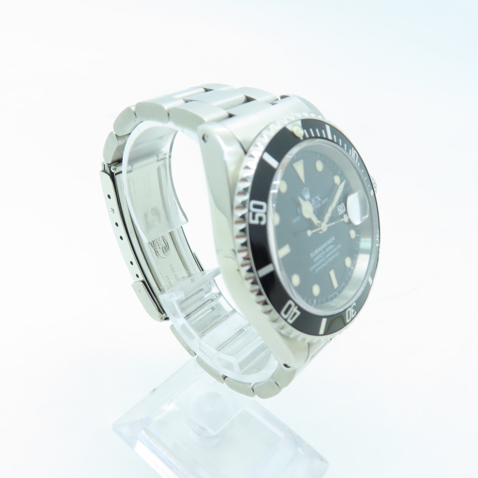 ROLEX Submarinar Date不鏽鋼手錶自動機芯黑色