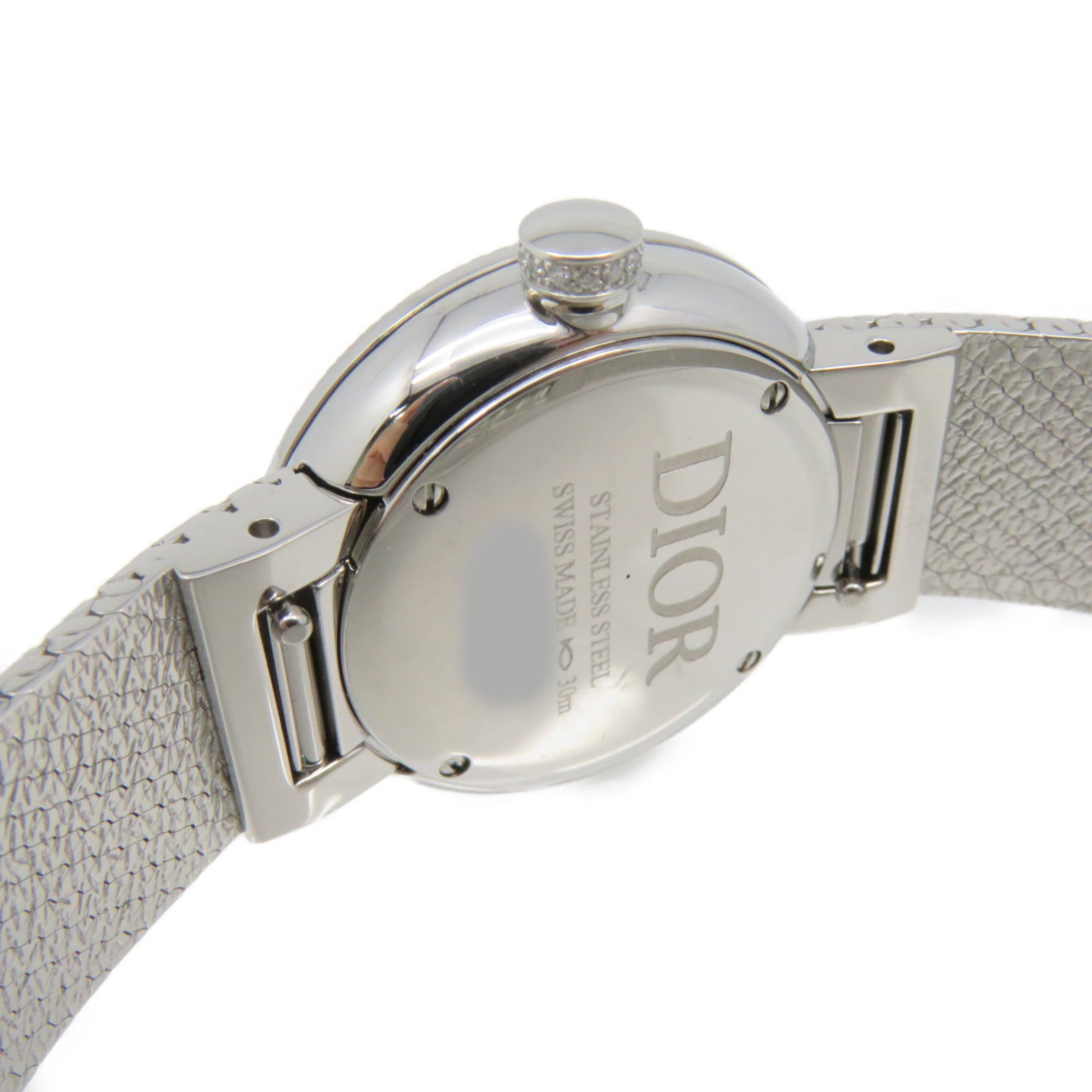 Dior La D My Dior Watch不鏽鋼石英機芯手錶銀色