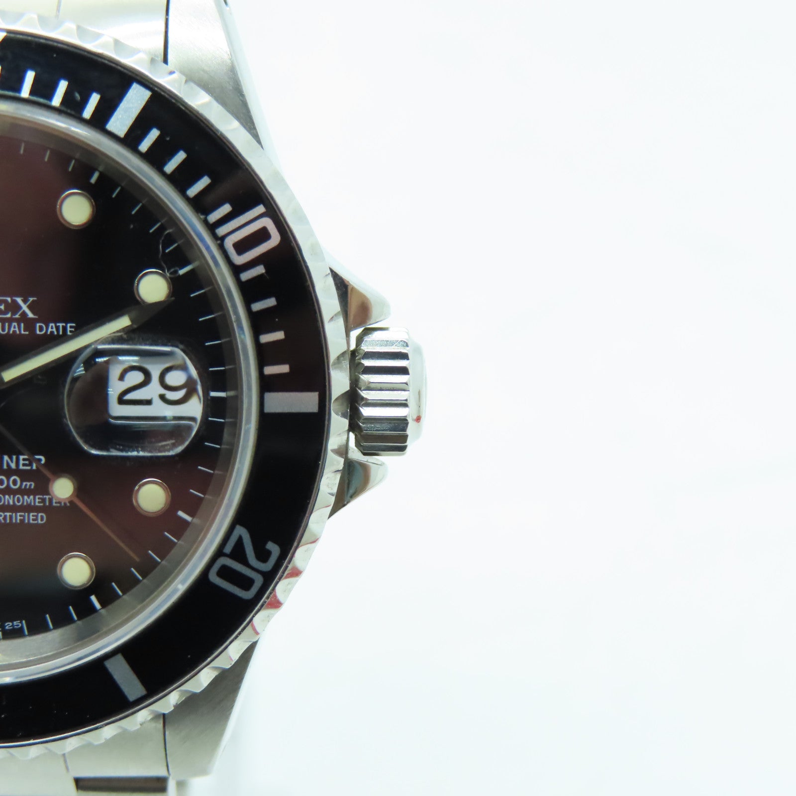 ROLEX Submarinar Date不鏽鋼手錶自動機芯黑色