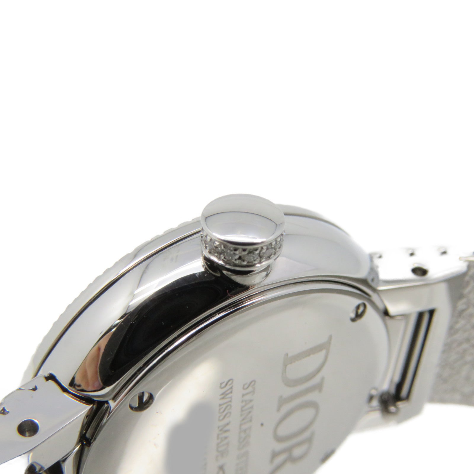 Dior La D My Dior Watch不鏽鋼石英機芯手錶銀色