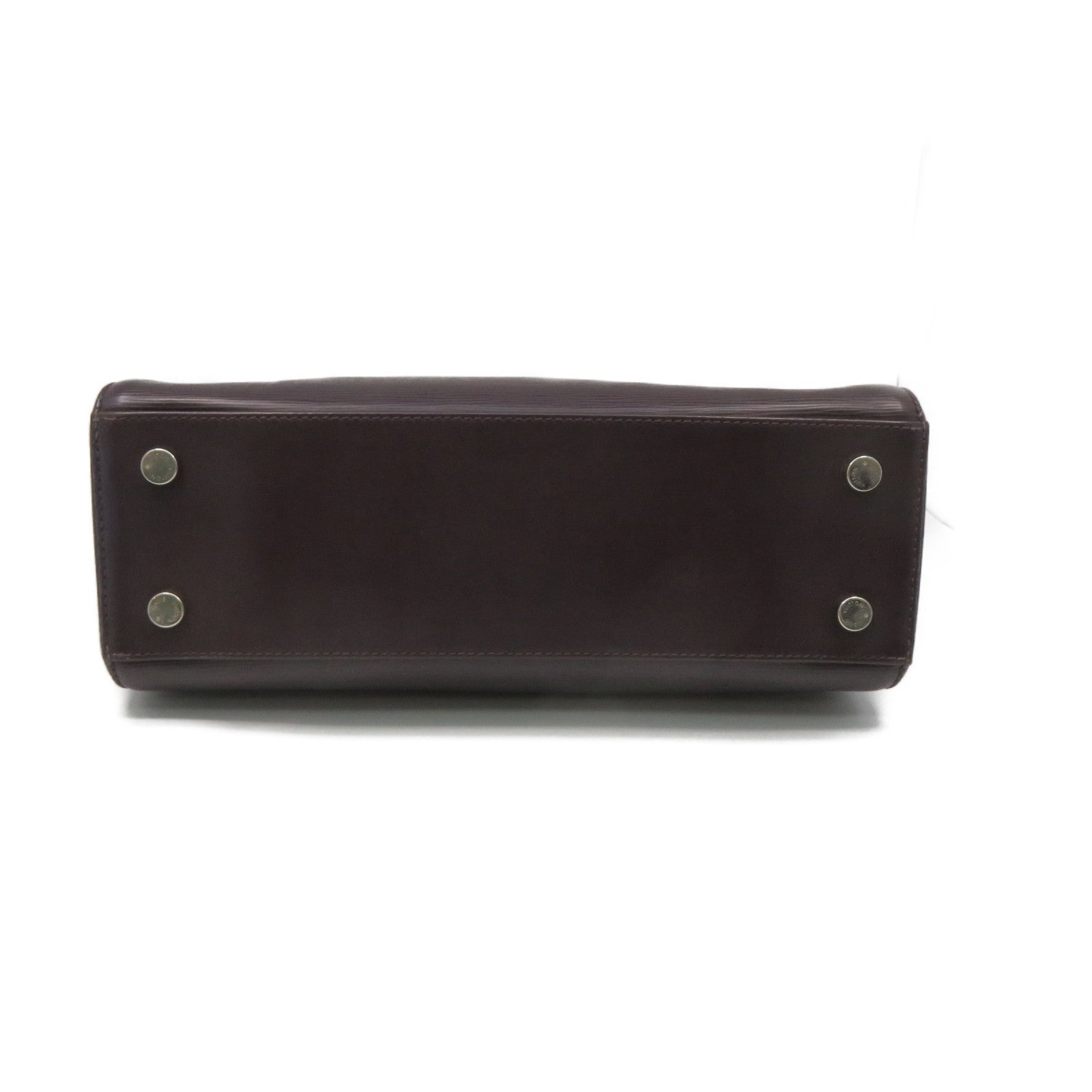 LOUIS VUITTON Epi Brea MM 2Way Shoulder Bag Purple