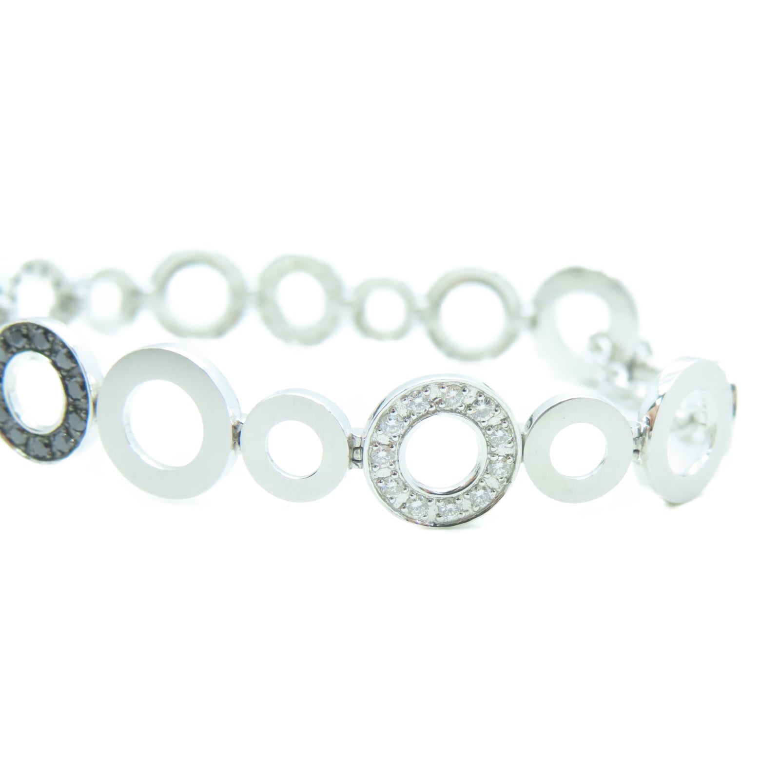 JEWELRY 18K白金Diamond Bracelet 0.36/0.27ct钻石手环