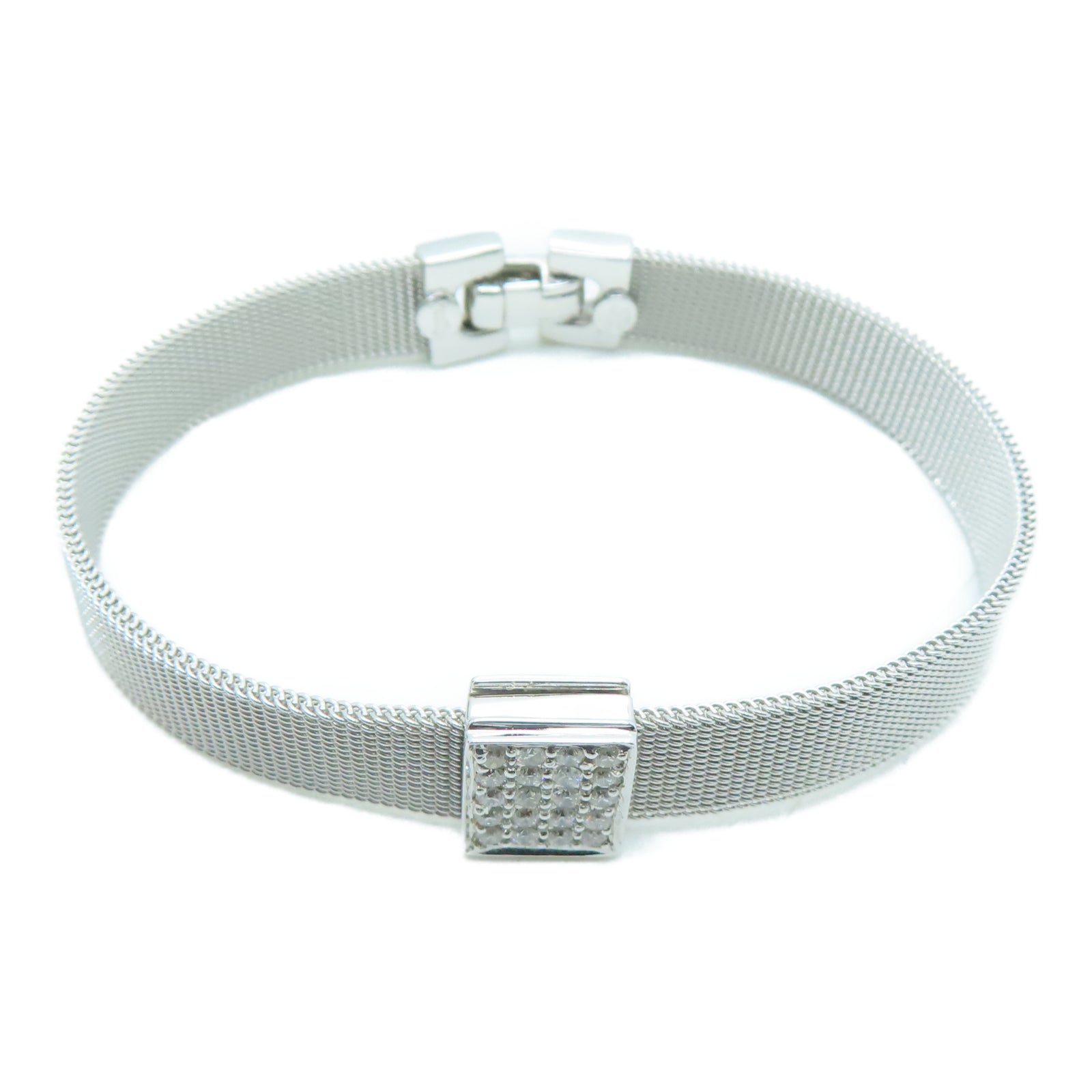 JEWELRY 【激減優惠】18K白金Diamond Bracelet 0.37ct鑽石手環