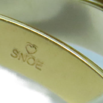 CARTIER 18K黄金Trinity Ring戒指US#8.25/Cartier#58
