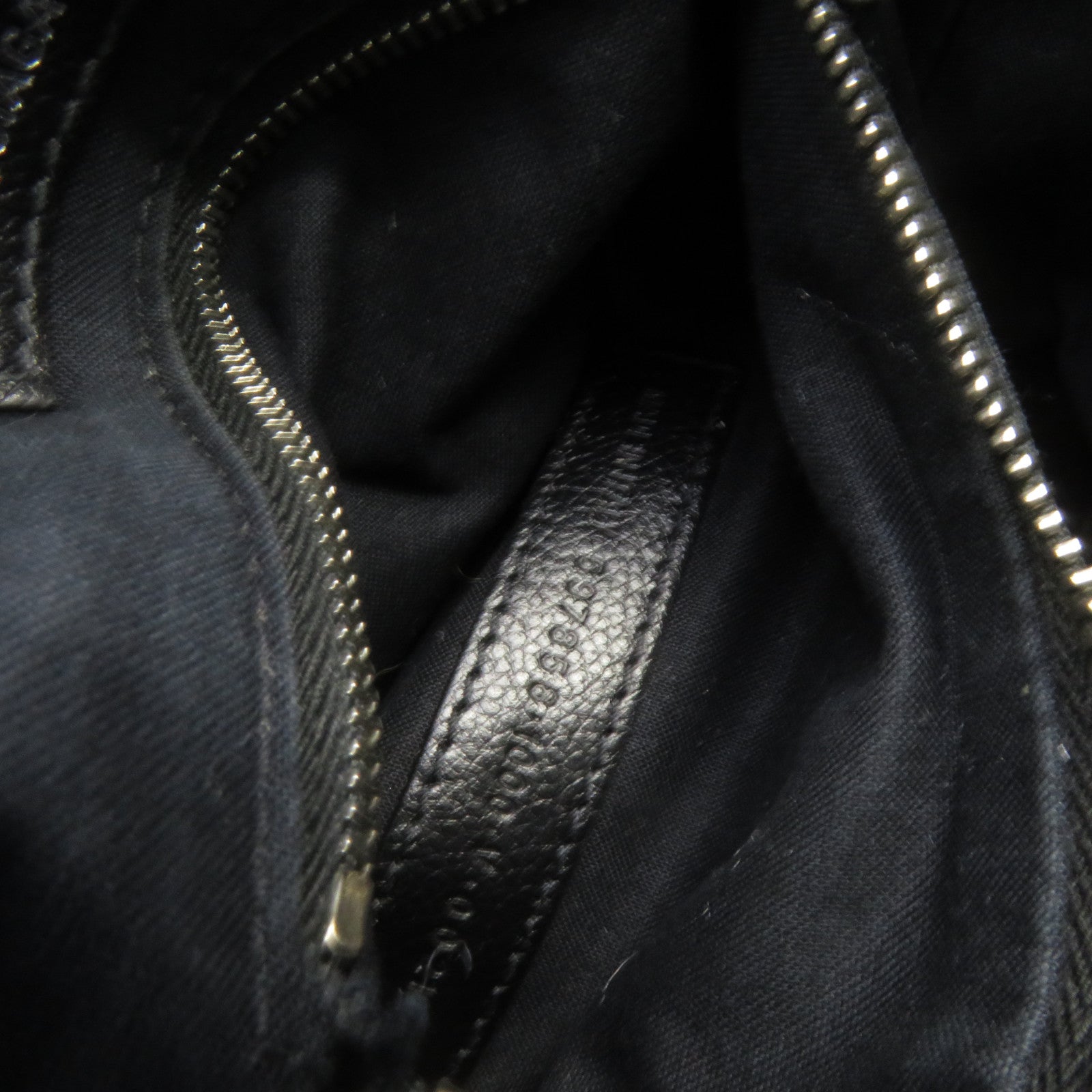 BALENCIAGA cowhide leather XXS Shopping Tote 2way Bag handle shoulder bag black