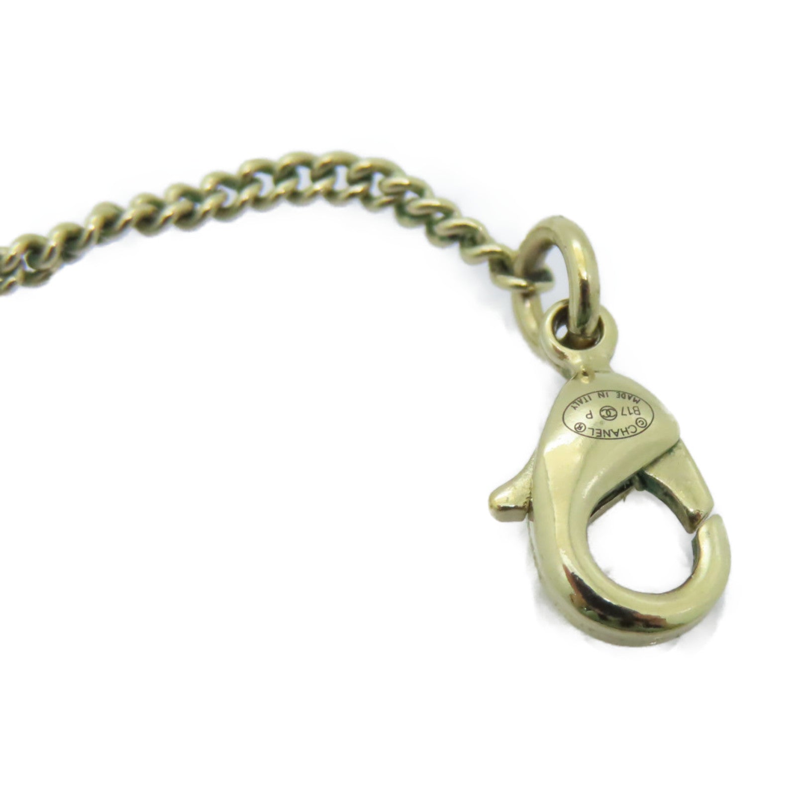 CHANEL 金屬Necklace項鍊金色