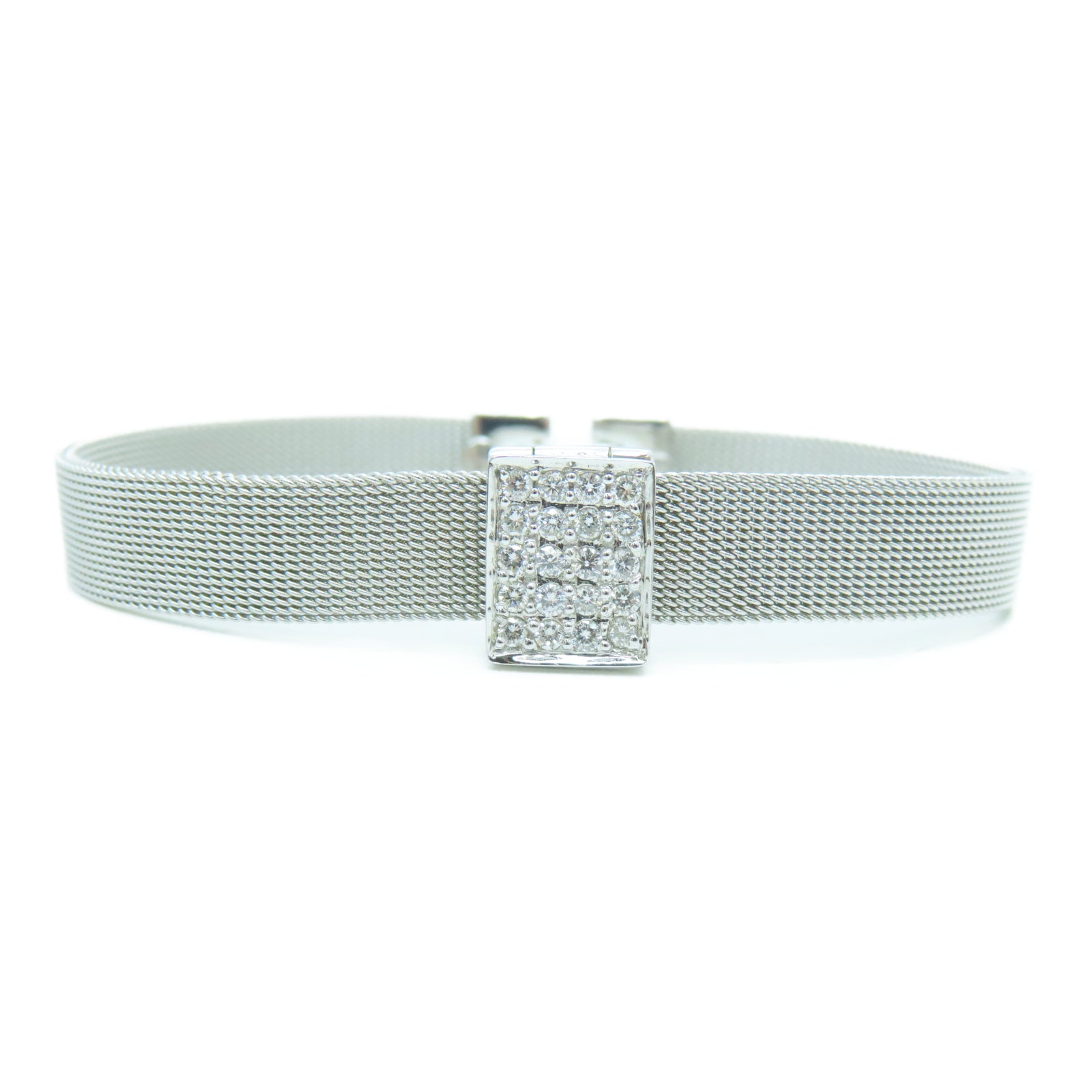 JEWELRY 【激減優惠】18K白金Diamond Bracelet 0.37ct鑽石手環
