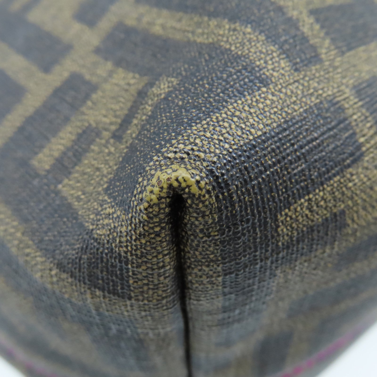 FENDI 塗層帆布Tote Bag肩背袋啡色