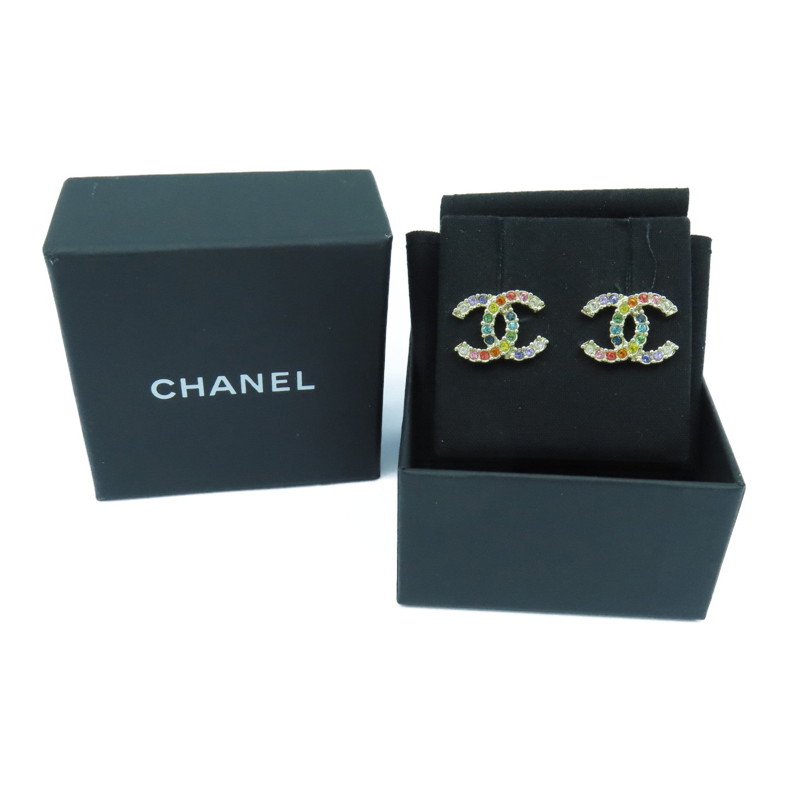 CHANEL 金屬Earrings耳環彩色