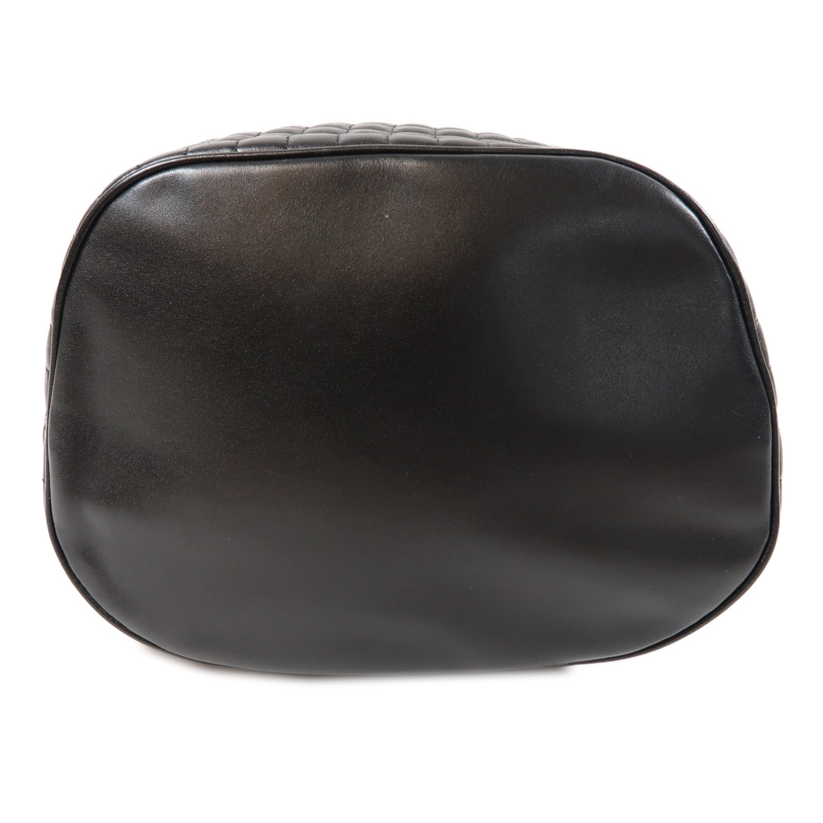 CELINE 牛皮皮革Rucksack金扣背包黑色