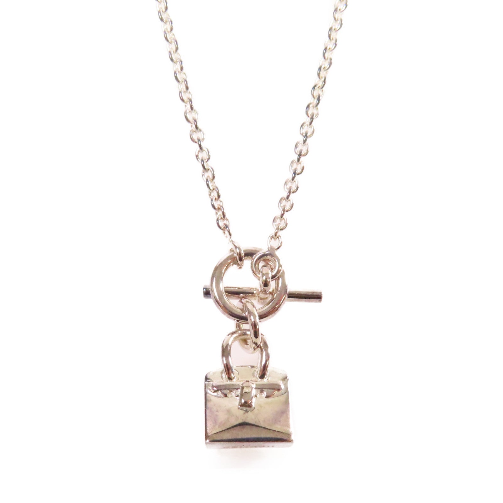 HERMES 925純銀Birkin Necklace項鏈