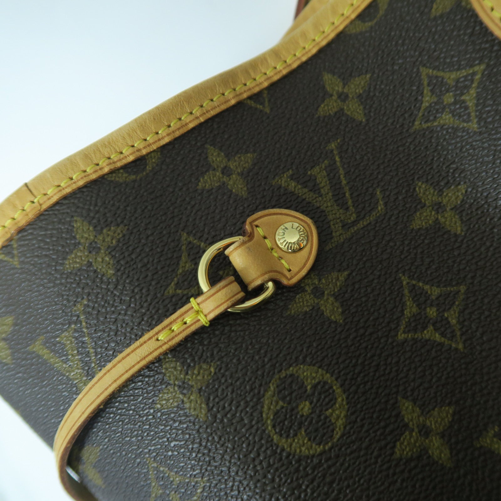 LOUIS VUITTON Monogram Neverfull GM金扣肩背袋啡色