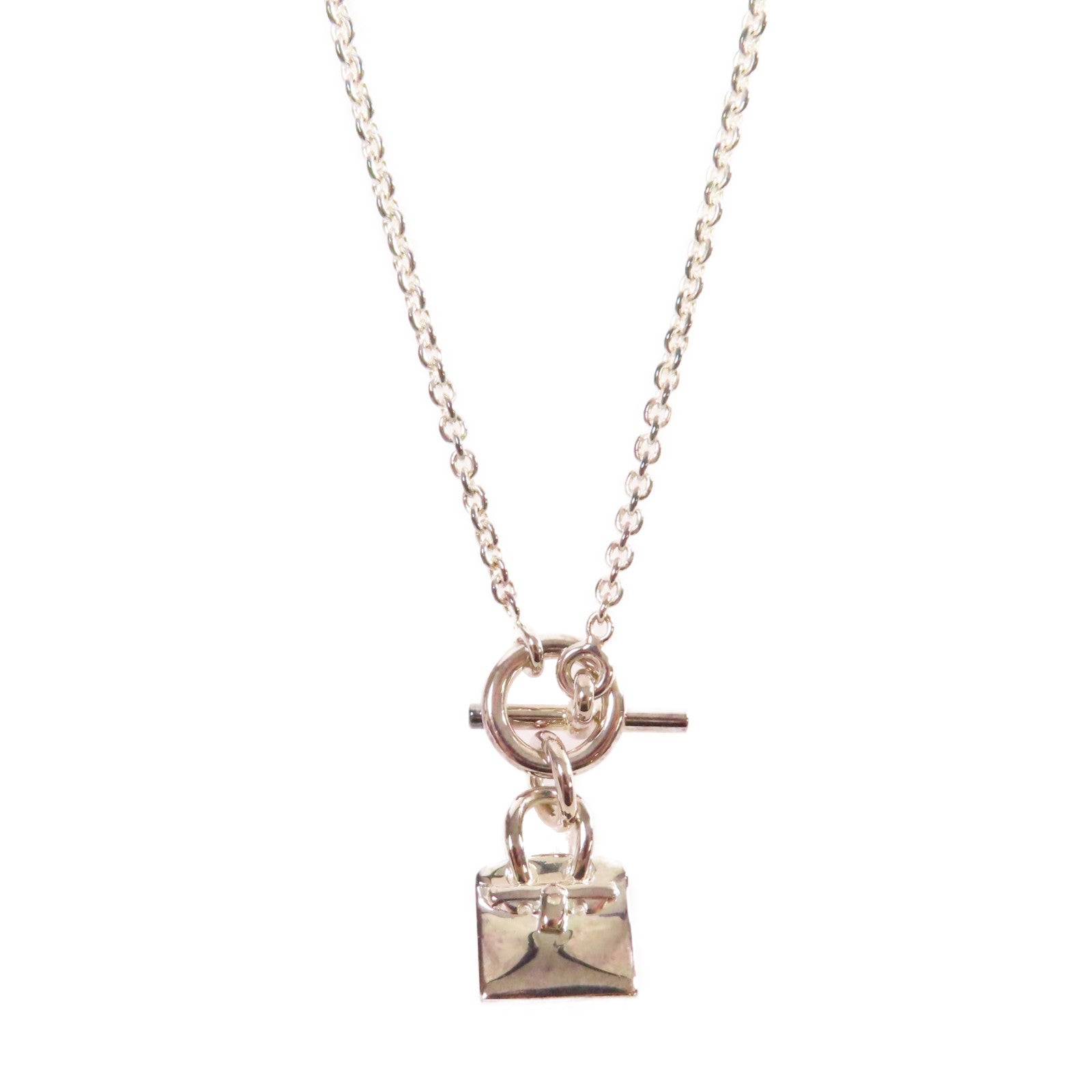 HERMES 925純銀Birkin Necklace項鏈