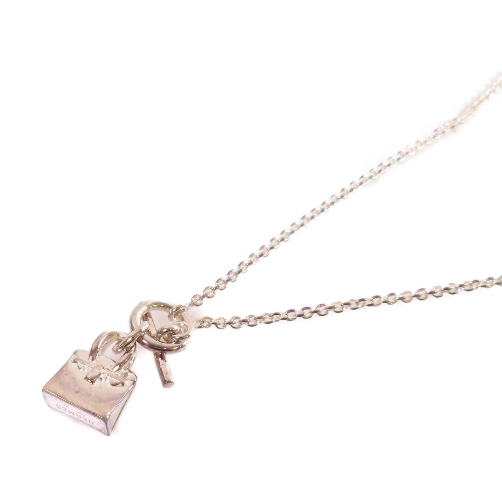 HERMES 925純銀Birkin Necklace項鏈