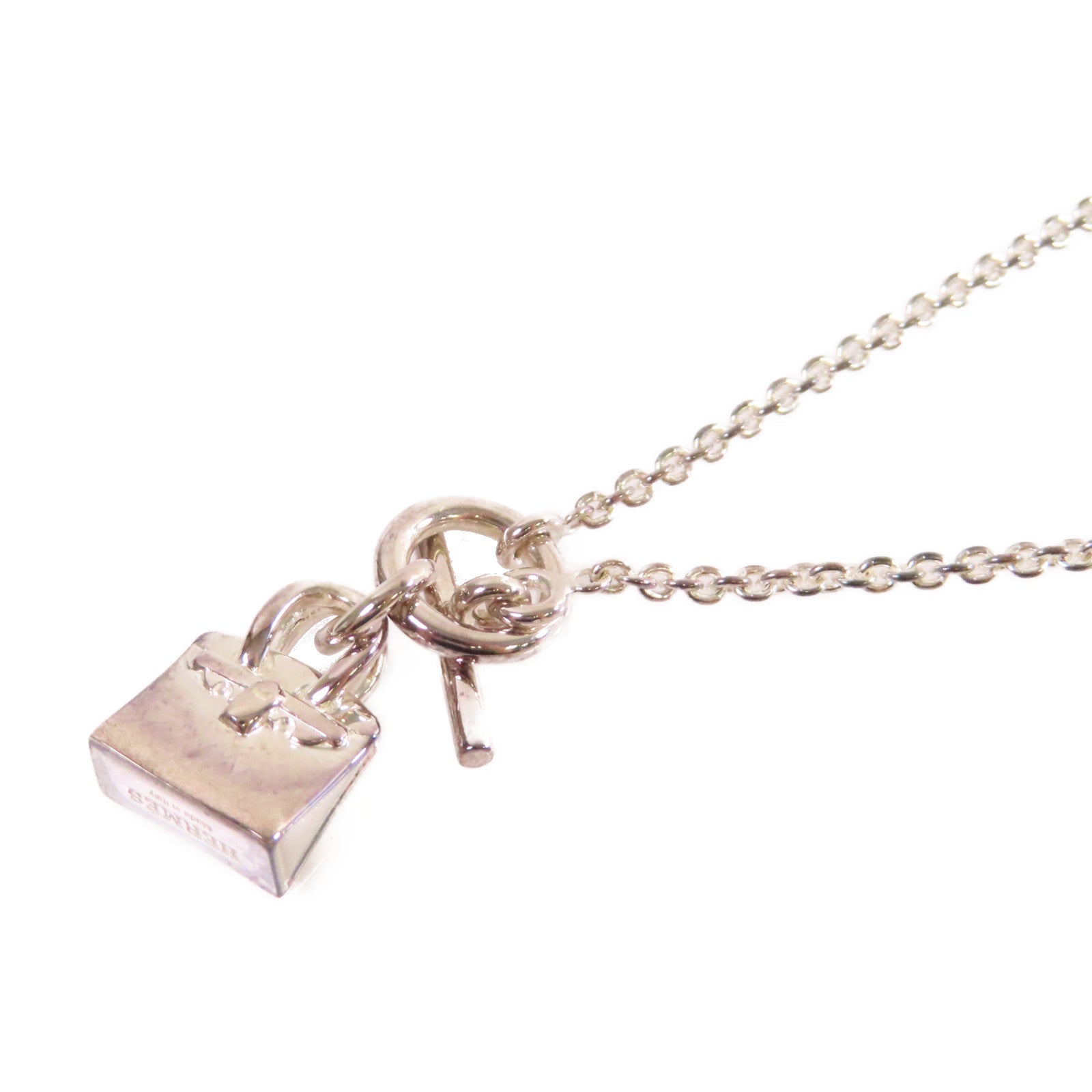 HERMES 925純銀Birkin Necklace項鏈
