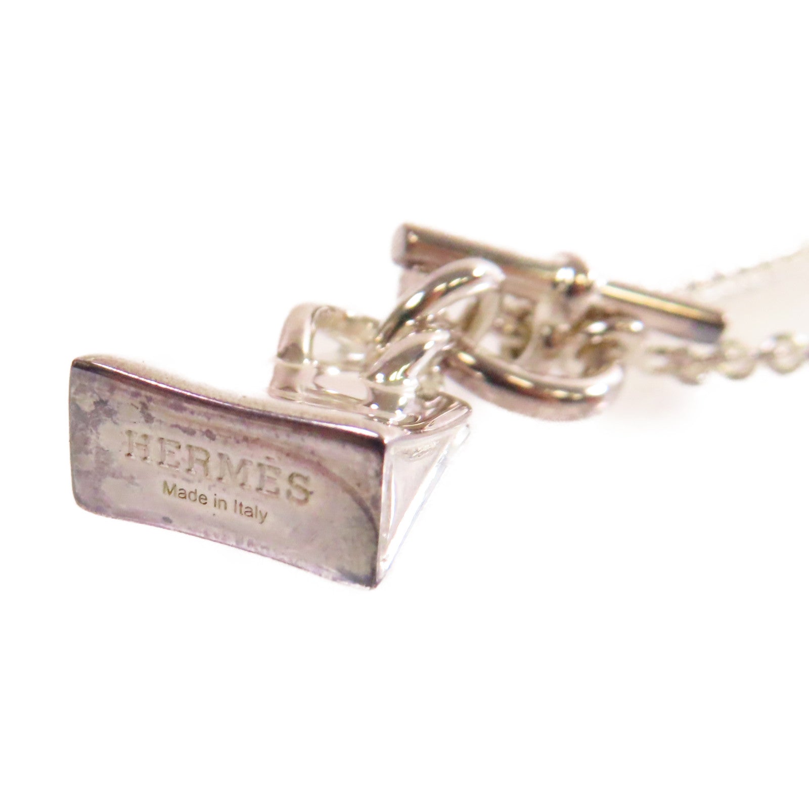 HERMES 925純銀Birkin Necklace項鏈