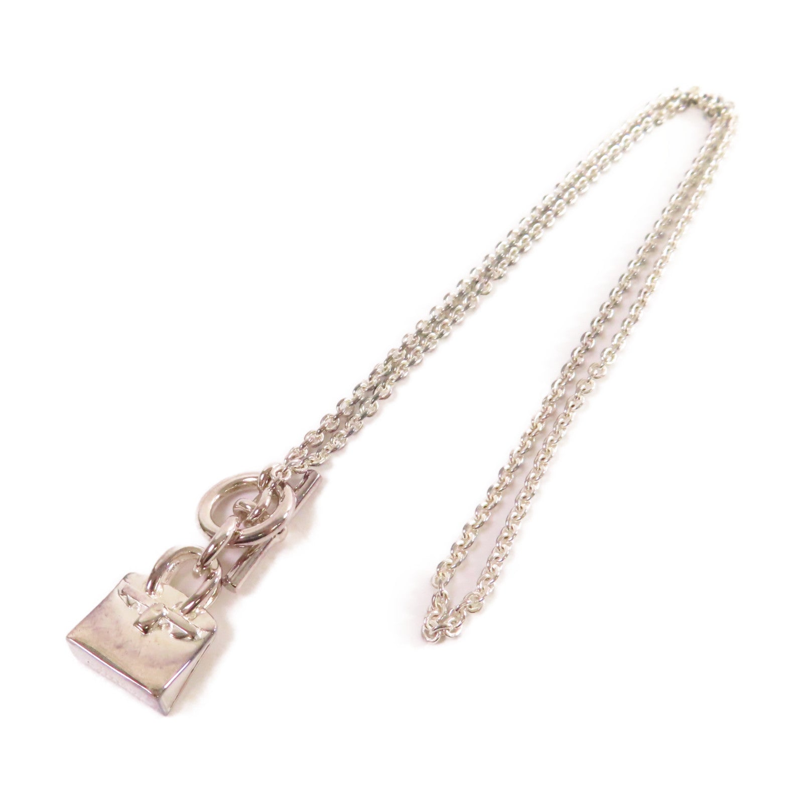 HERMES 925純銀Birkin Necklace項鏈