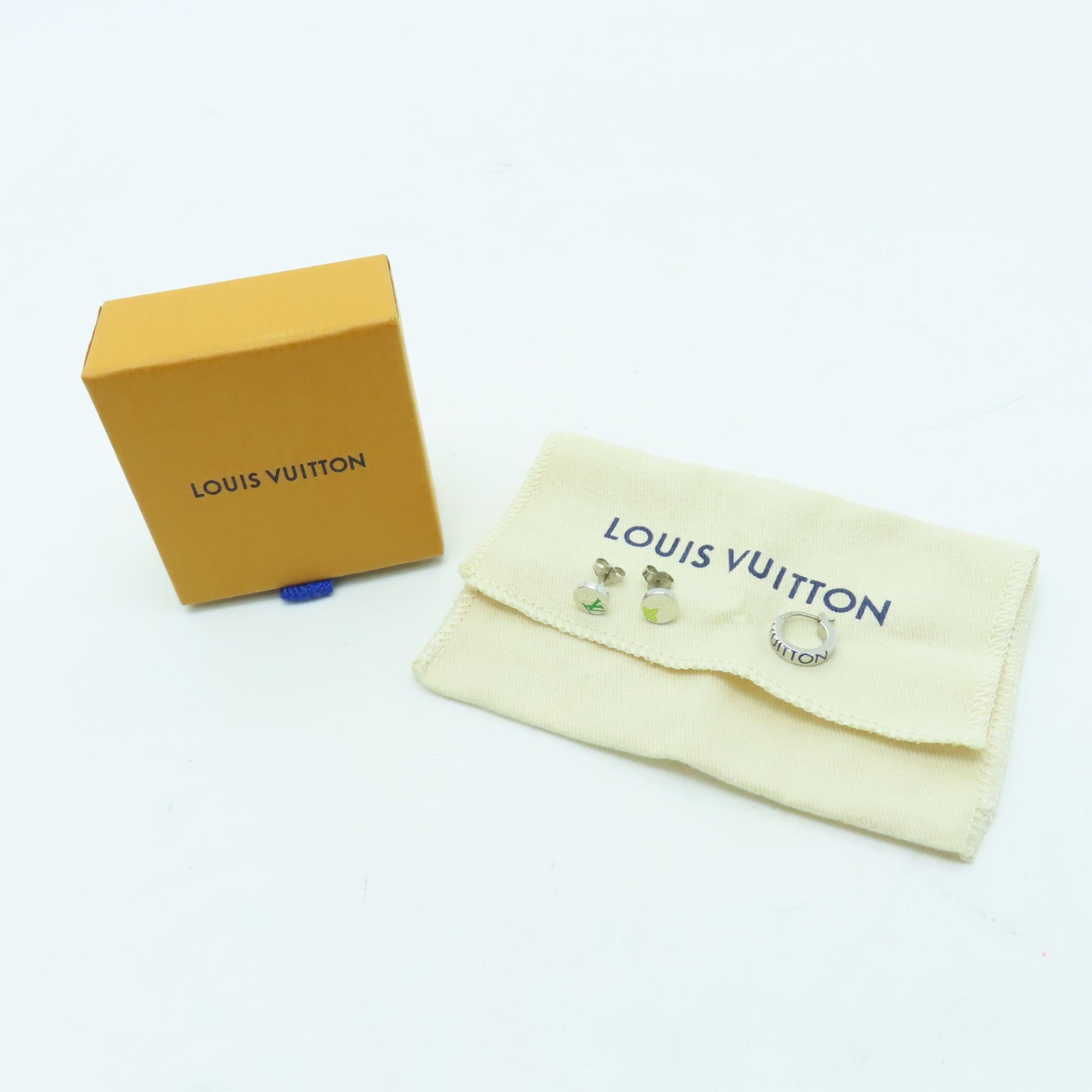 LOUIS VUITTON 金屬Earrings耳環銀色