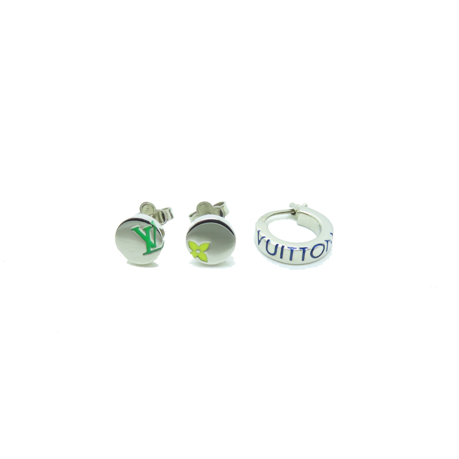 LOUIS VUITTON 金屬Earrings耳環銀色
