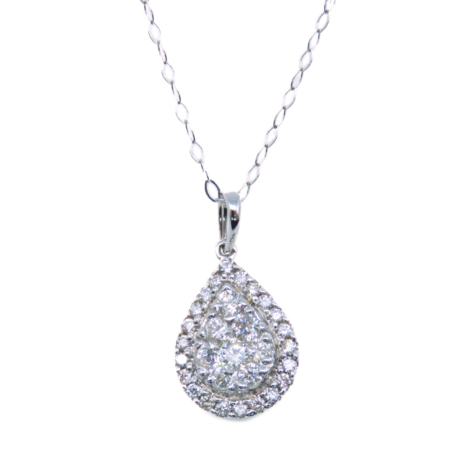 JEWELRY 18K白金/0.55ct鑽石Diamond Necklace項鏈