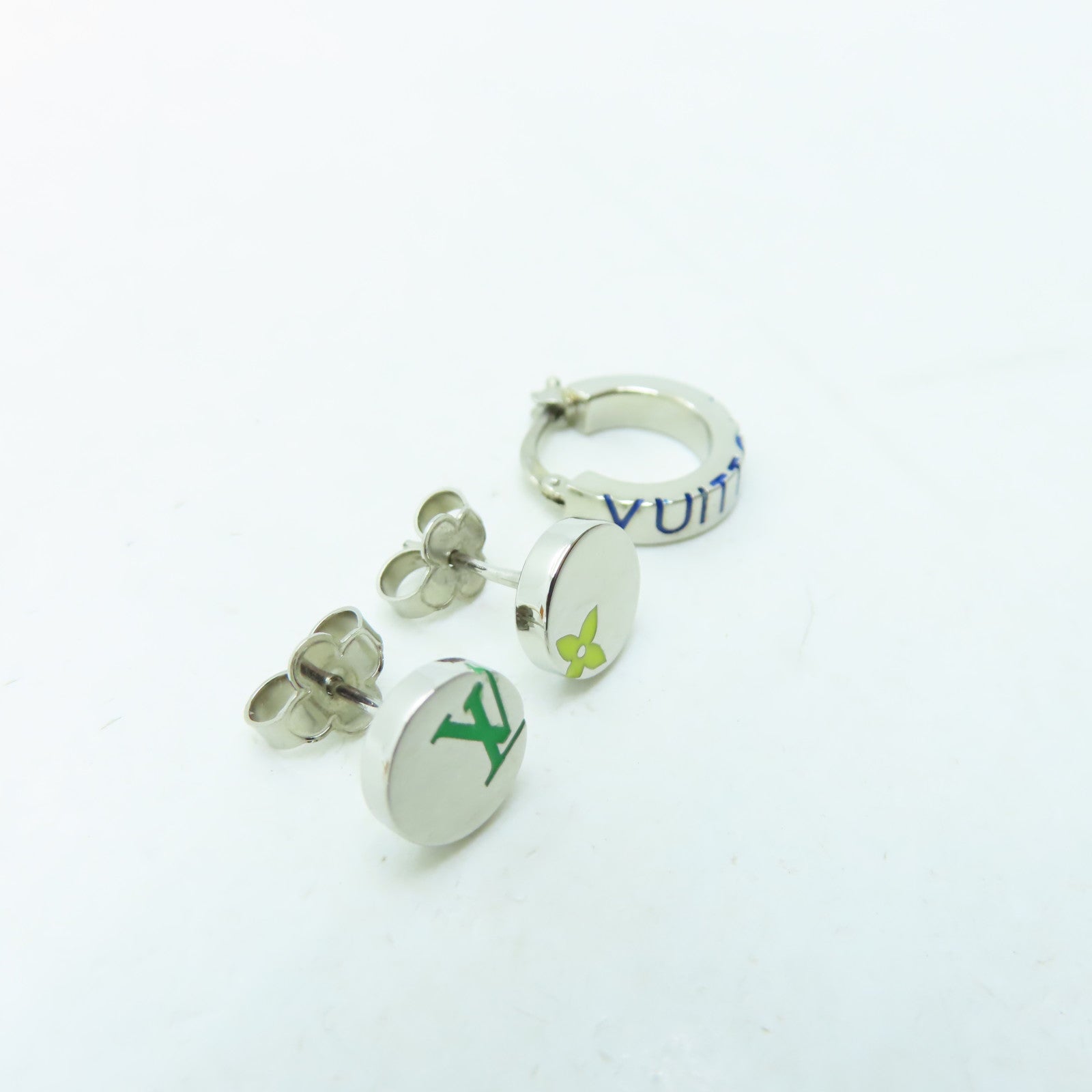 LOUIS VUITTON 金屬Earrings耳環銀色