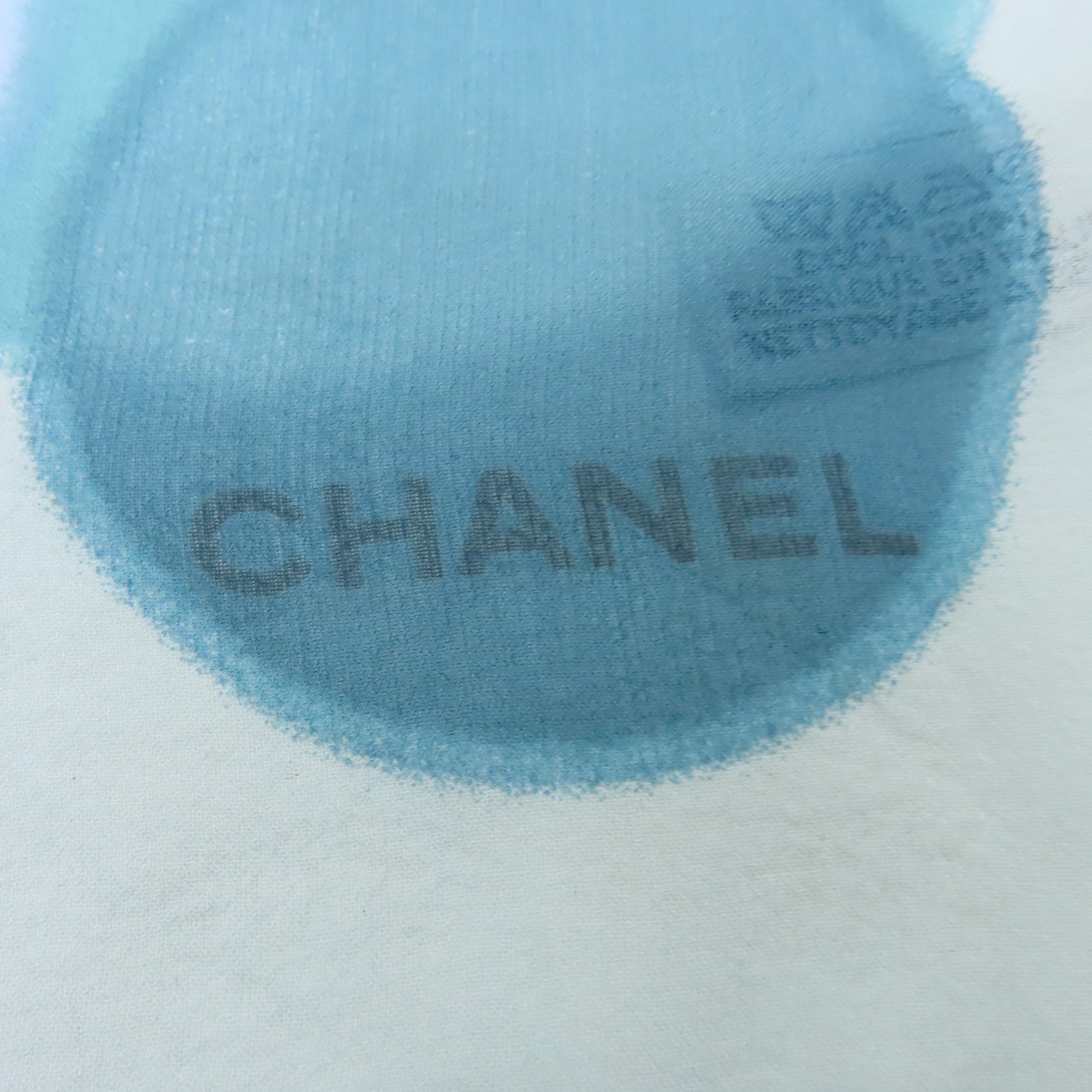 CHANEL 絲質Vintage Scarf圍巾藍色/粉紅色/啡色