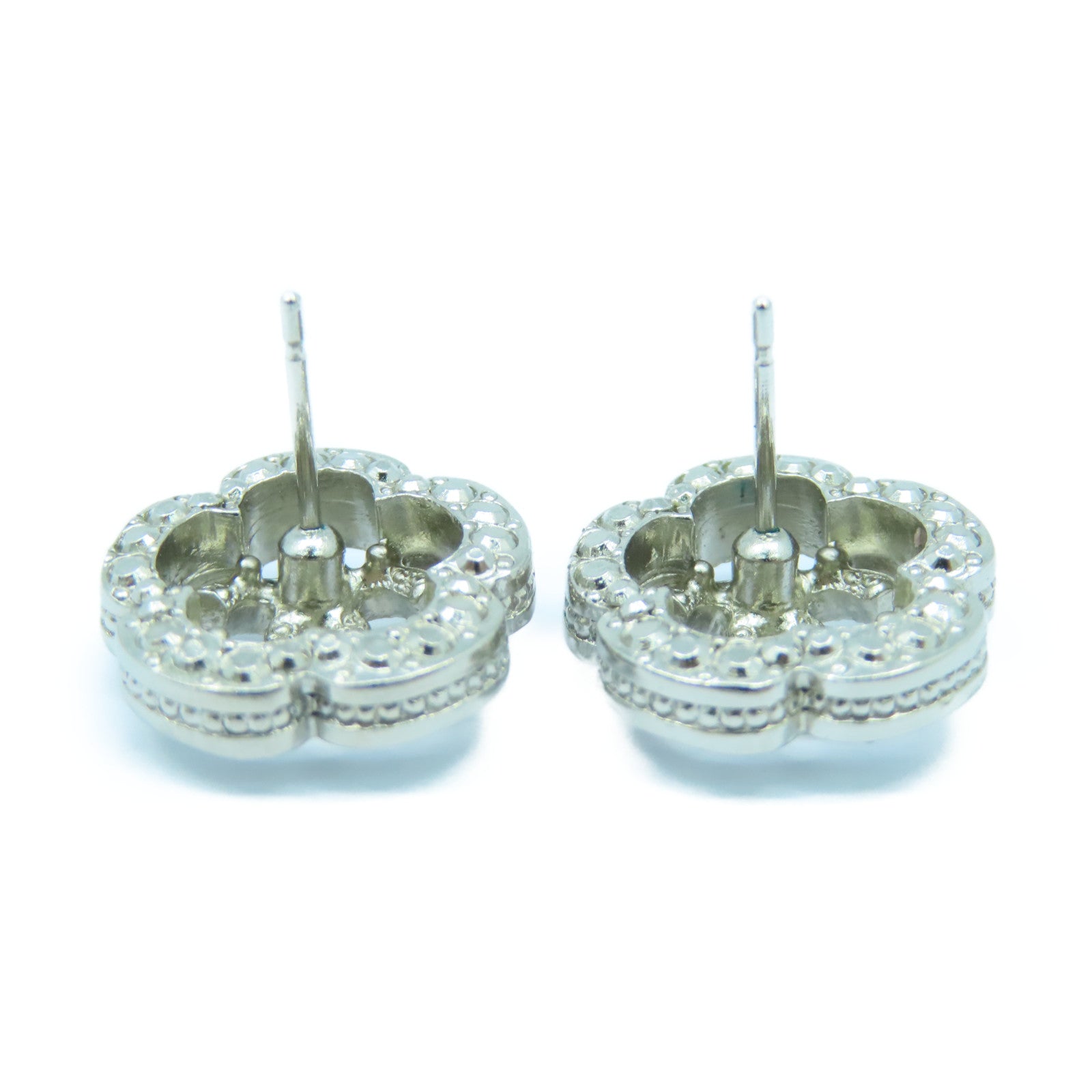 CHANEL 金屬Earrings耳環銀色