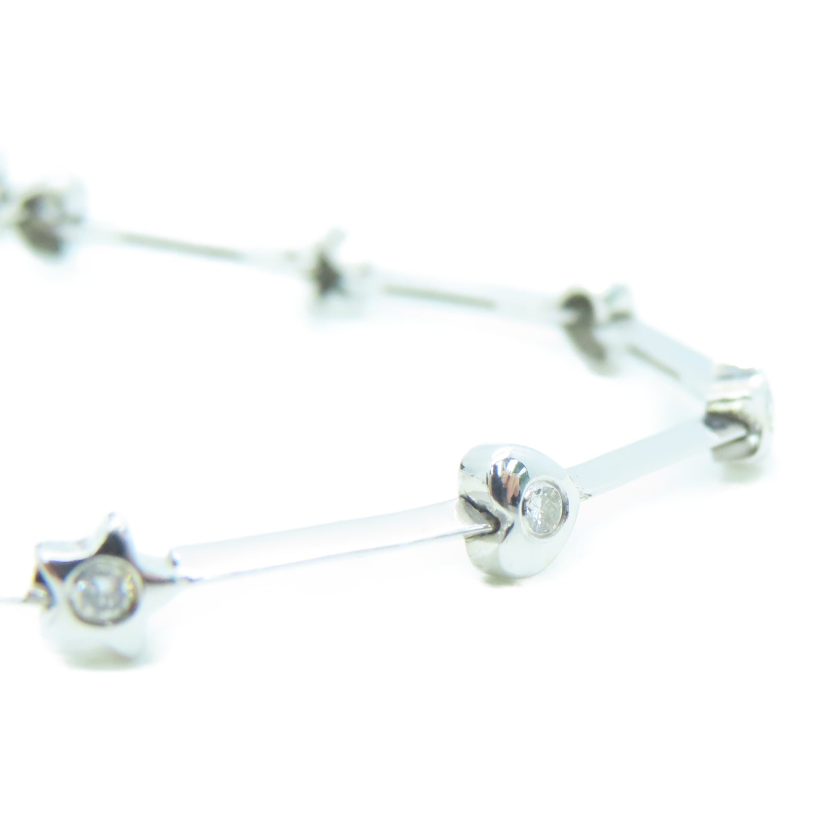 JEWELRY 18K白金Diamond Bracelet鑽石手環