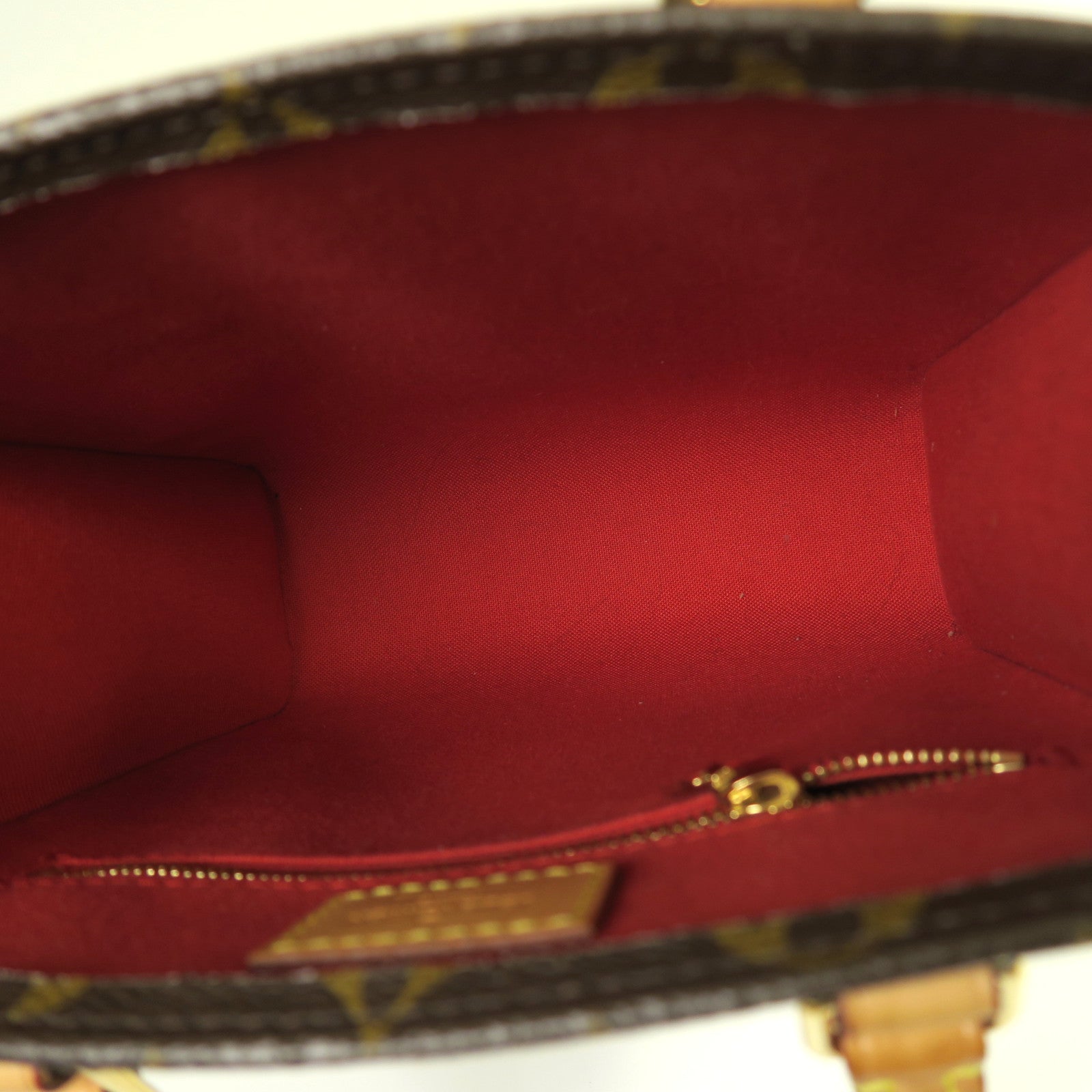 LOUIS VUITTON Monogram Sac Plat BB金扣手挽肩背兩用袋啡色