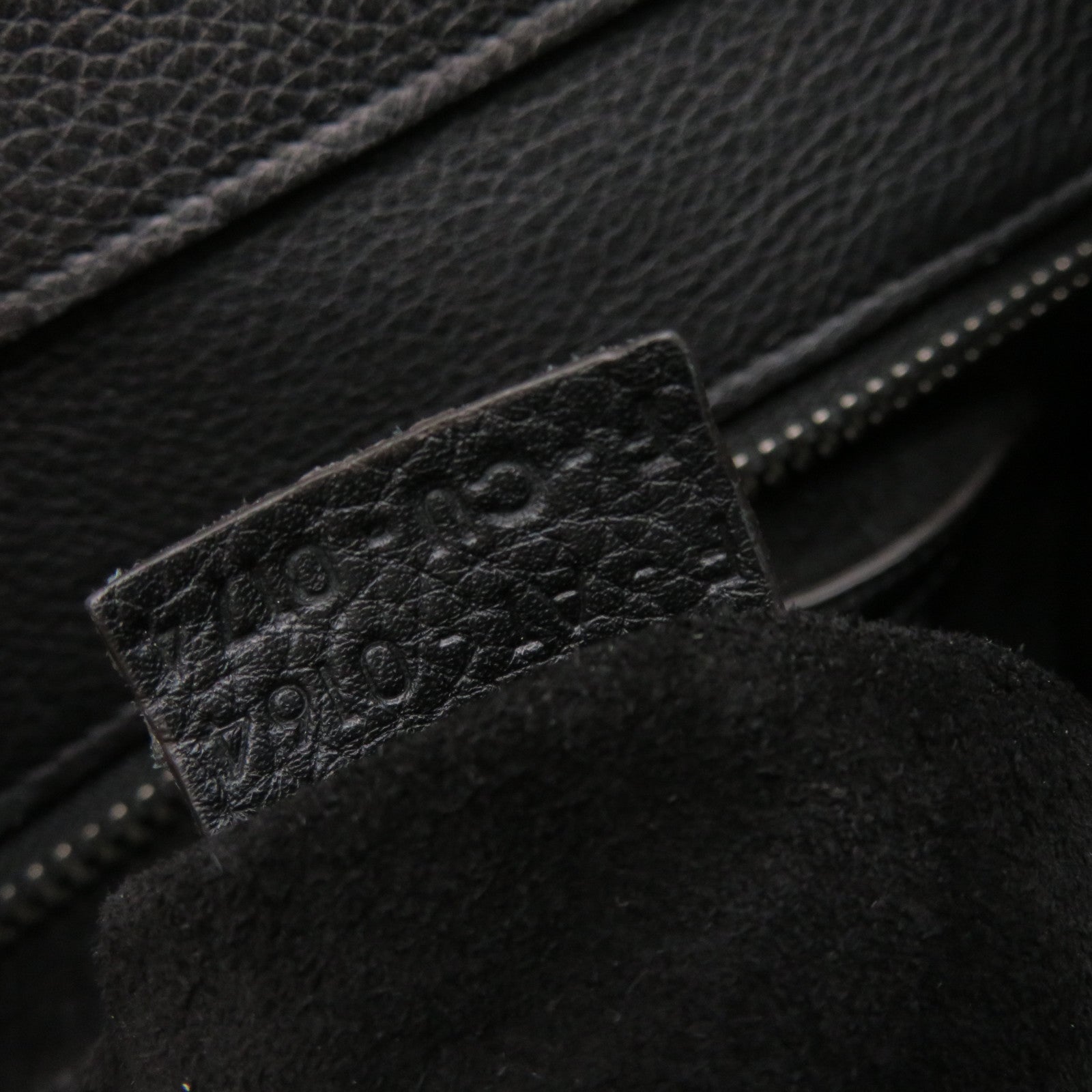 CELINE 牛皮皮革Mini Luggage手挽袋黑色