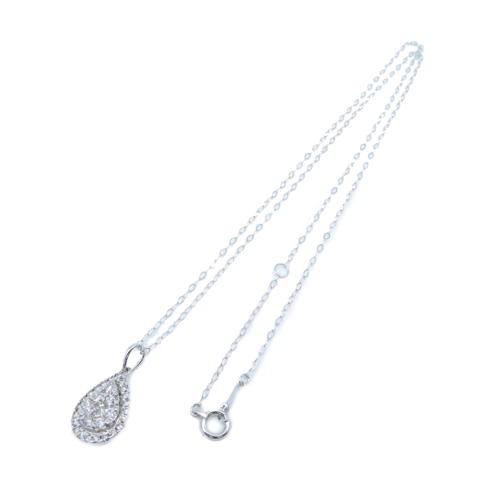 JEWELRY 18K白金/0.55ct鑽石Diamond Necklace項鏈