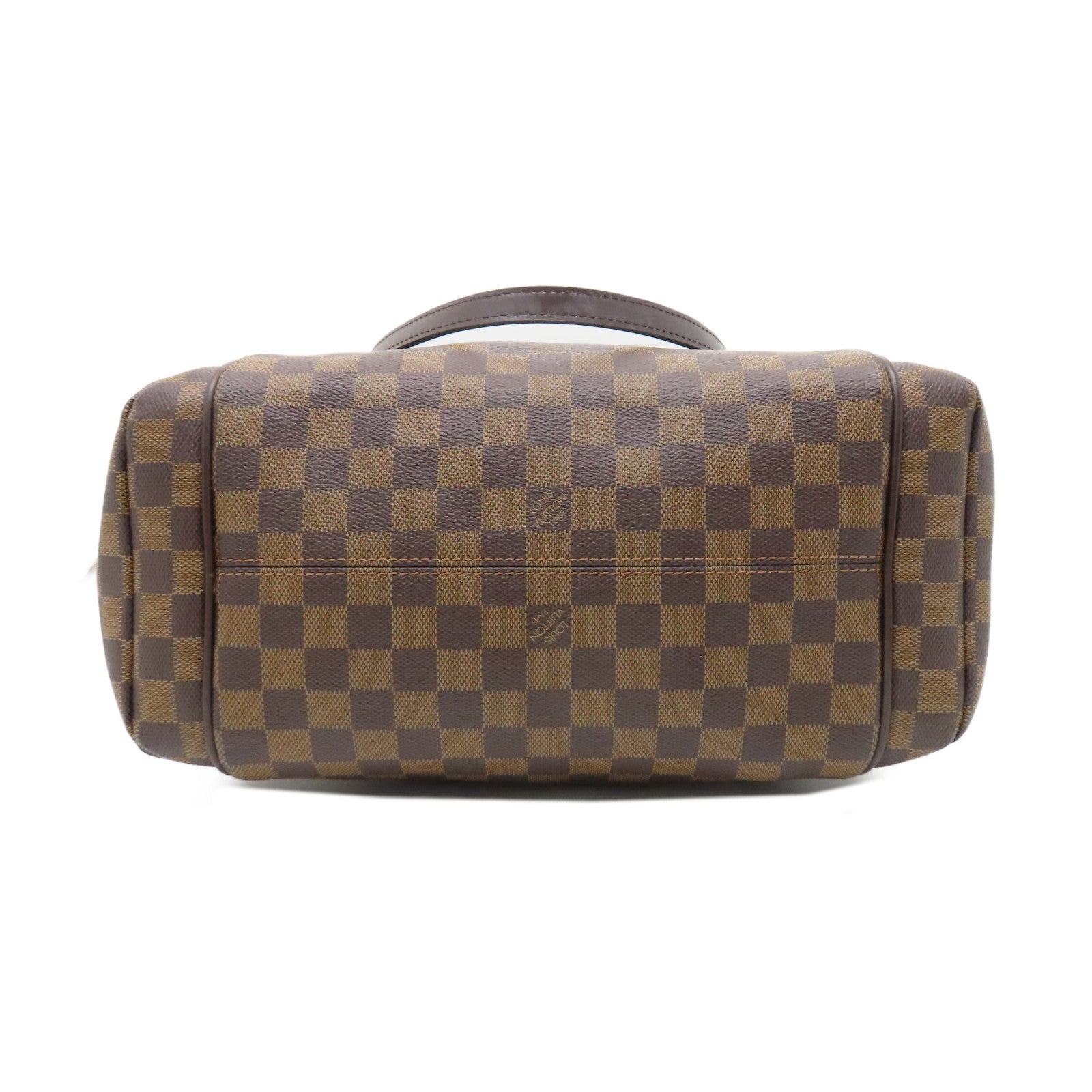 LOUIS VUITTON Damier Totally MM金扣手挽袋啡色