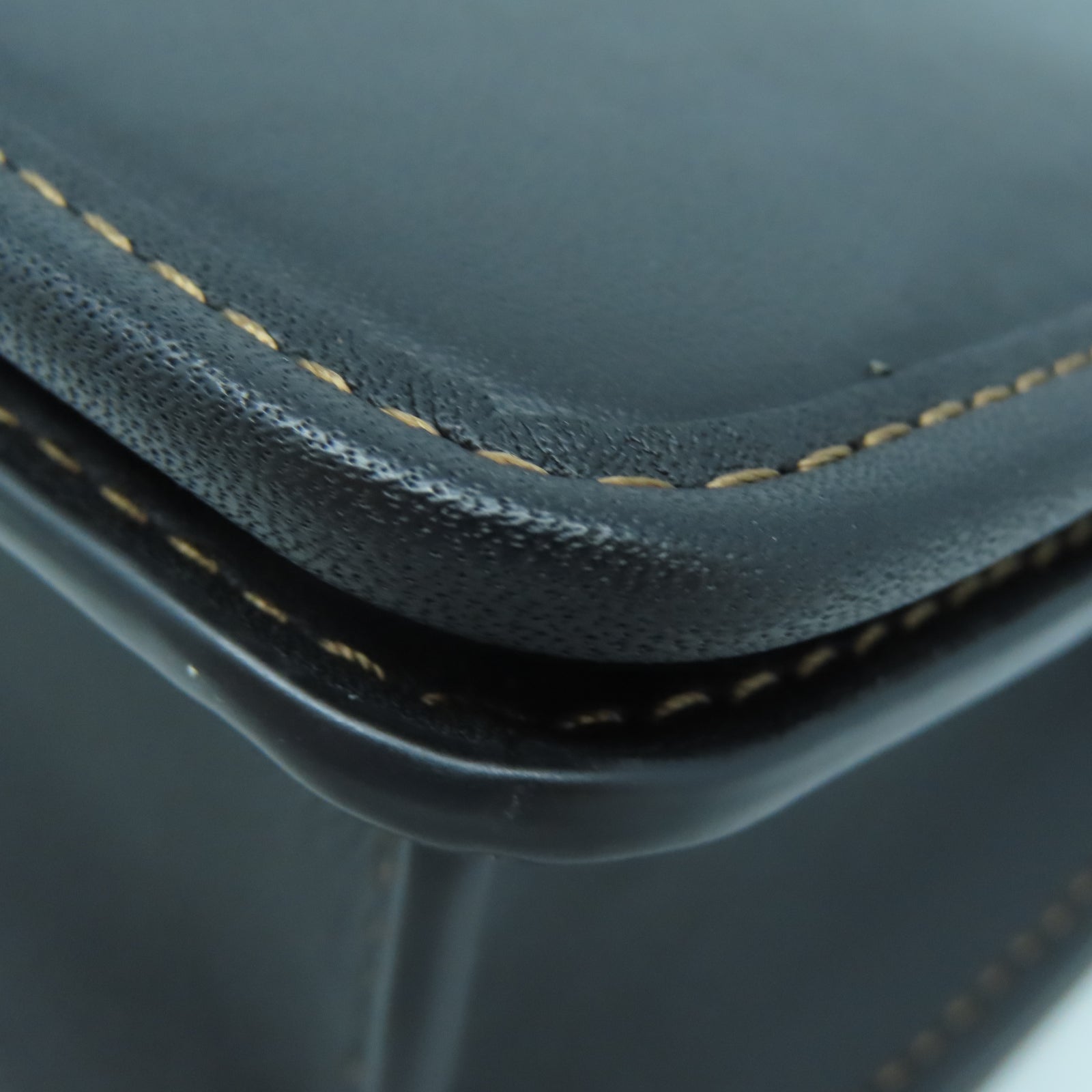 COACH 帆布/牛皮皮革Shoulder Bag銀扣肩背袋黑色