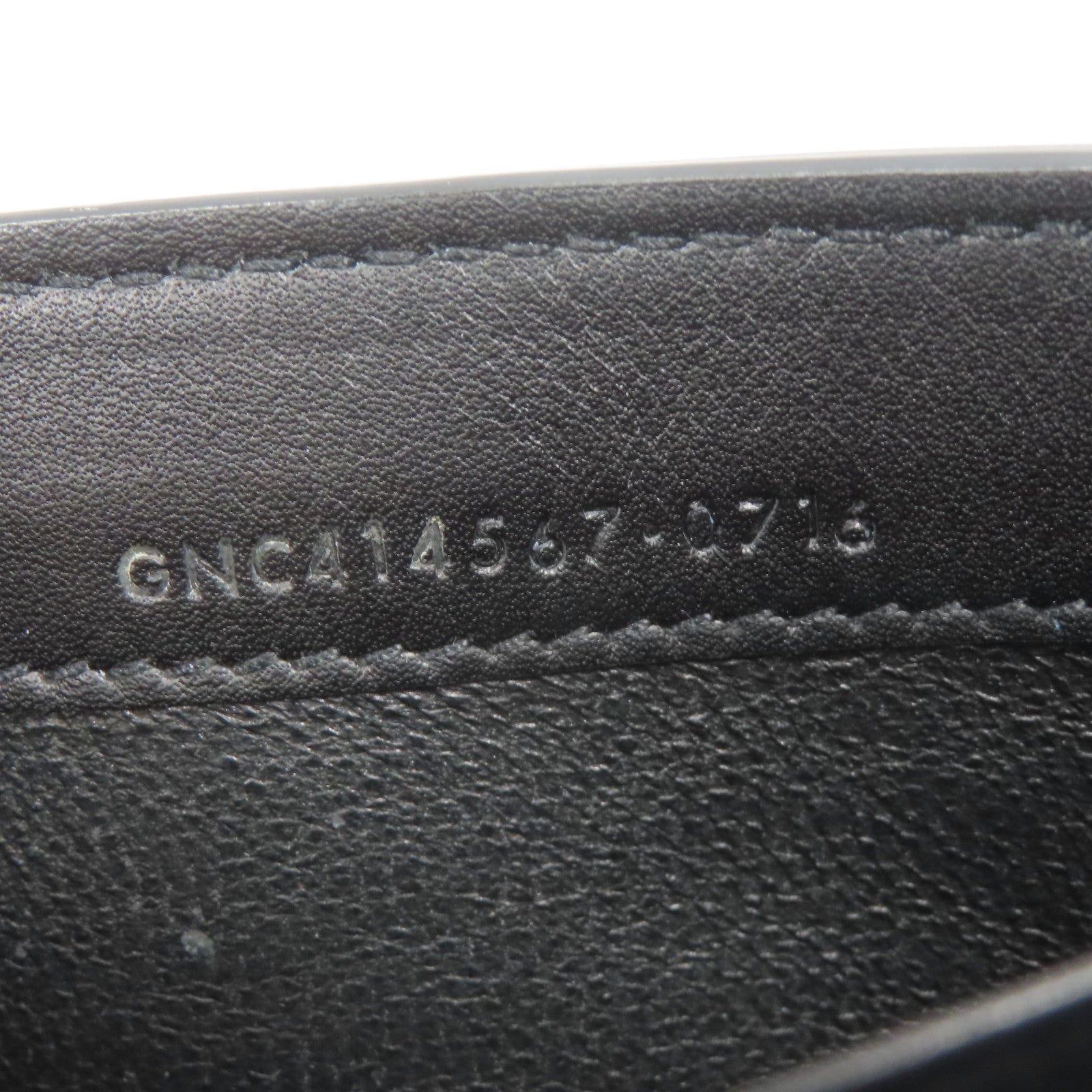SAINT LAURENT 牛皮皮革Long Wallet黑扣長錢包黑色
