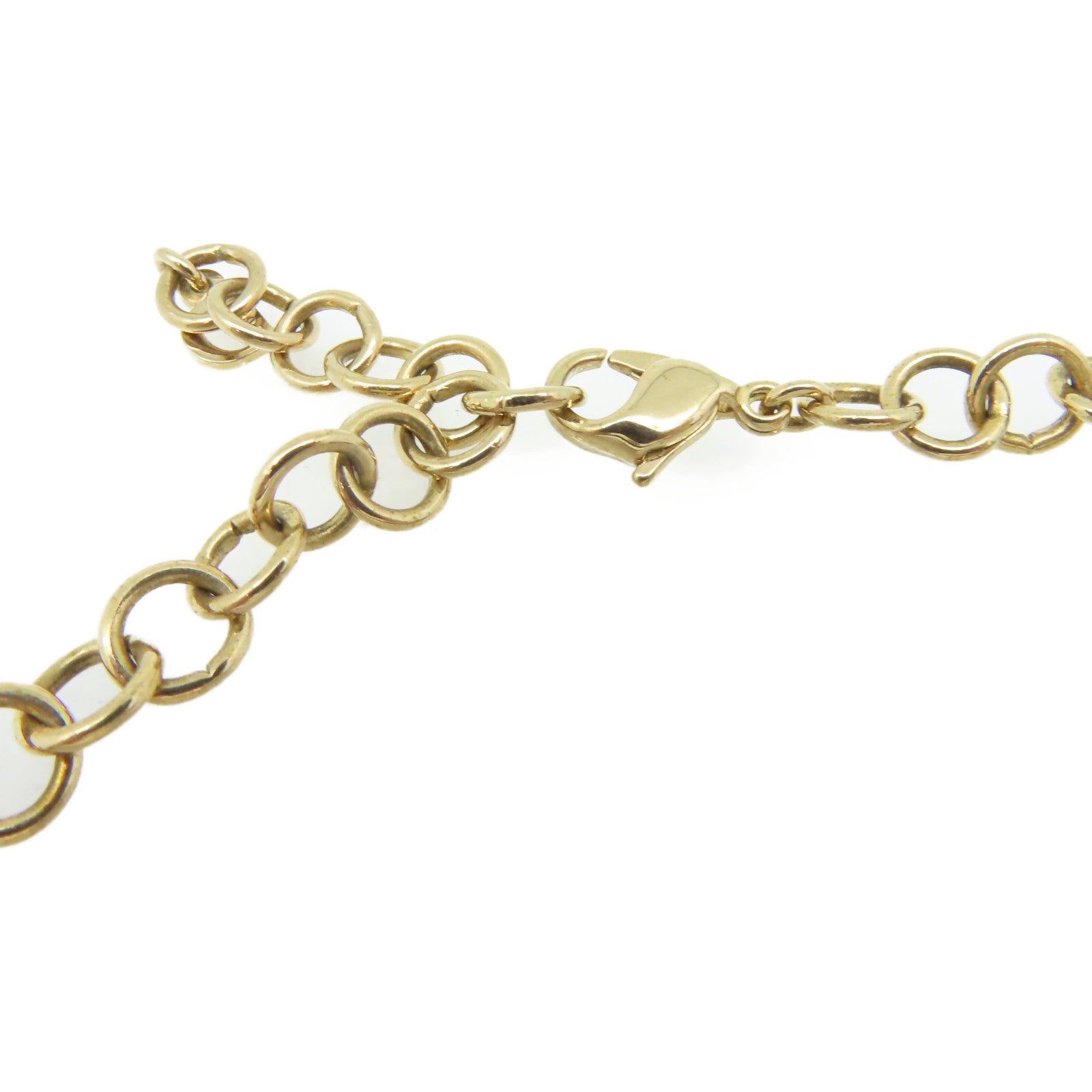 Dior 金屬Heart Key Necklace項鏈金色