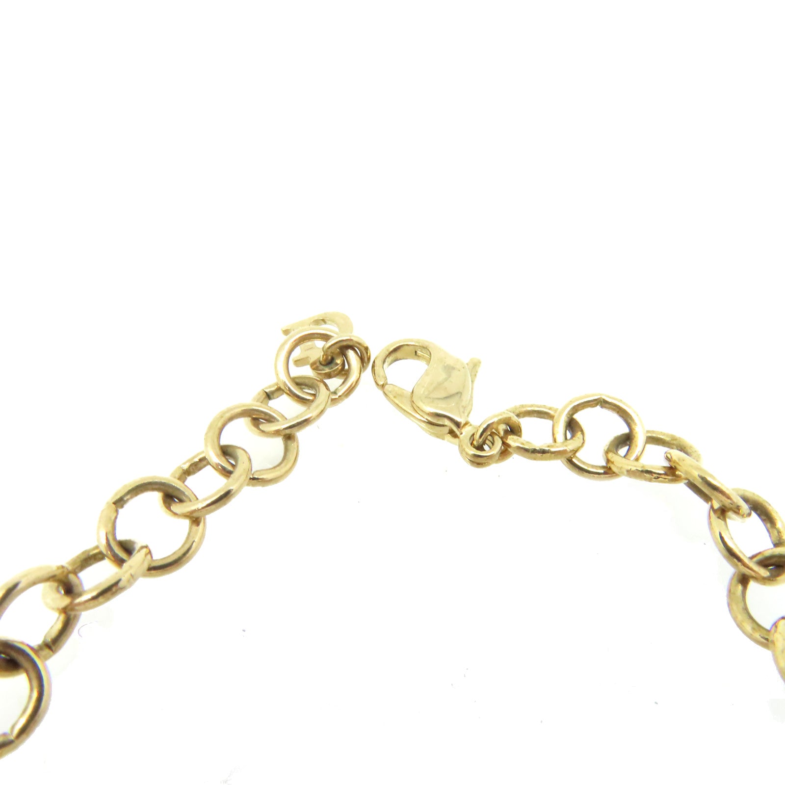 Dior 金屬Heart Key Necklace項鏈金色