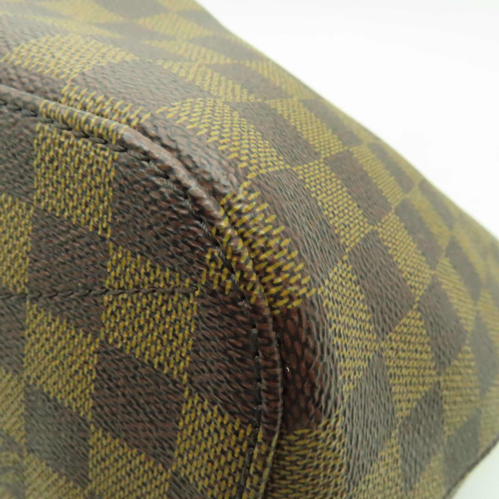 LOUIS VUITTON 【激減優惠】Damier Siena PM金扣手挽肩背兩用袋棕色