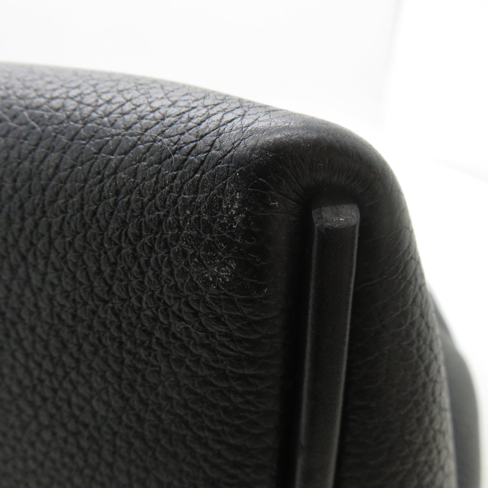 HERMES Swift皮革24/24 29cm金扣手挽肩背兩用袋Noir黑色