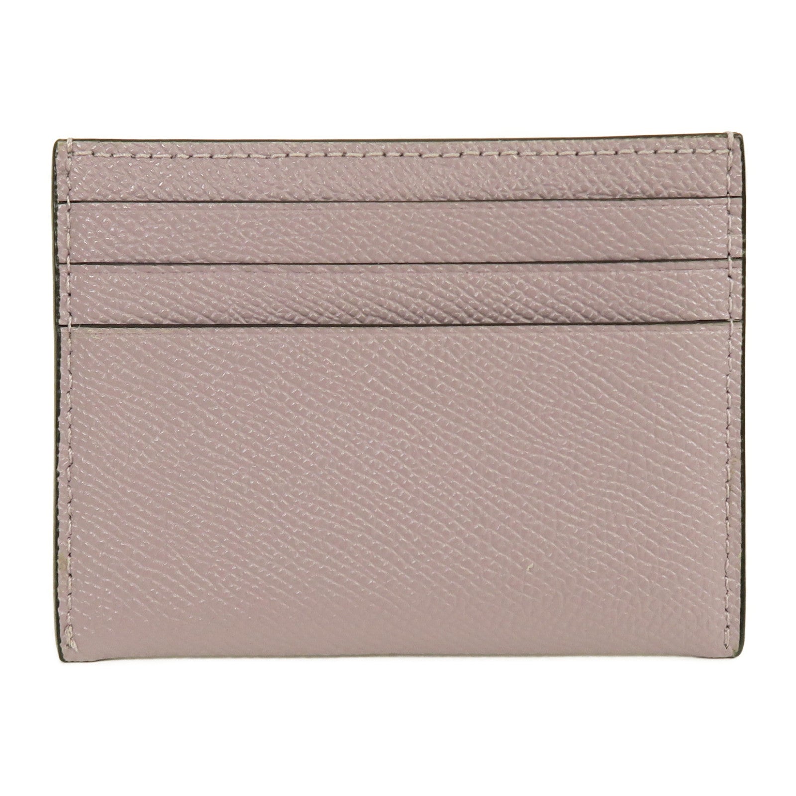 COACH 牛皮皮革Card Case卡片套紫色