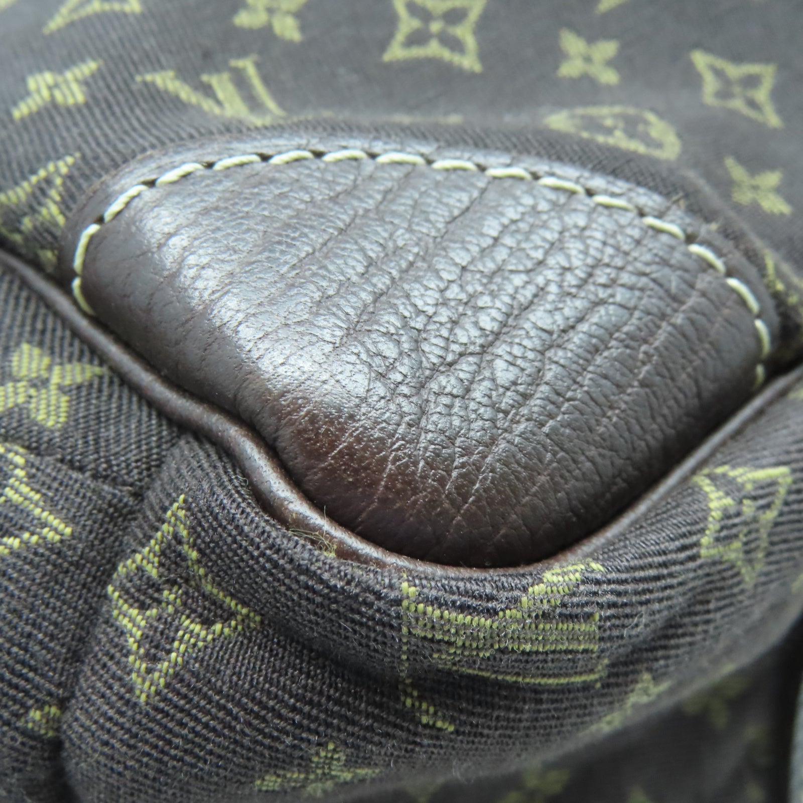 LOUIS VUITTON Monogram Mini Sac Langer金扣手挽肩背兩用袋棕色