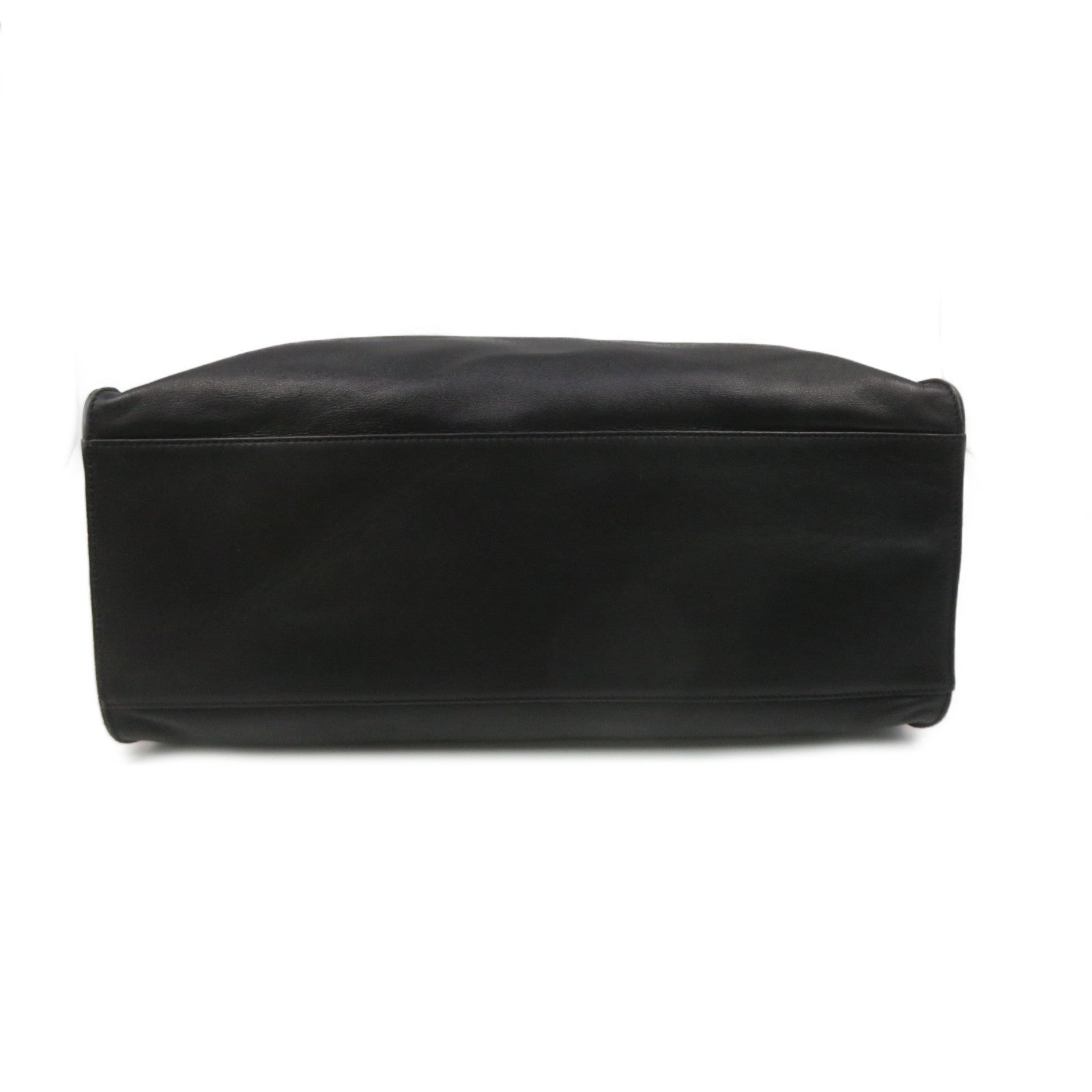 LOEWE 牛皮皮革Tote Bag手挽袋黑色