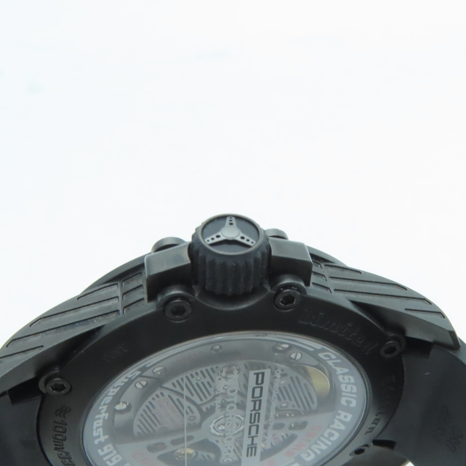 Chopard Classic Racing Titanium/橡胶带手表自动机芯黑色