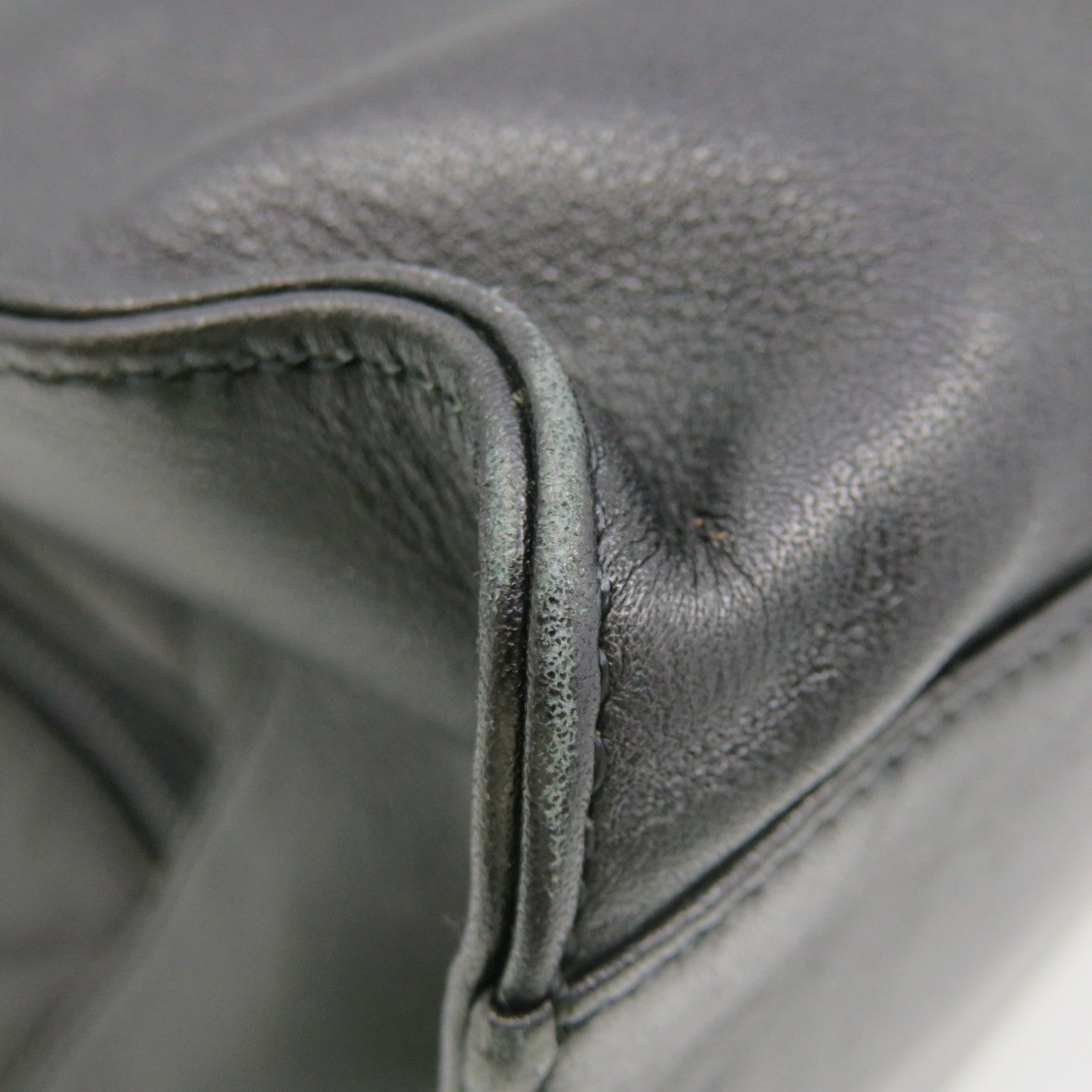 LOEWE 牛皮皮革Tote Bag手挽袋黑色