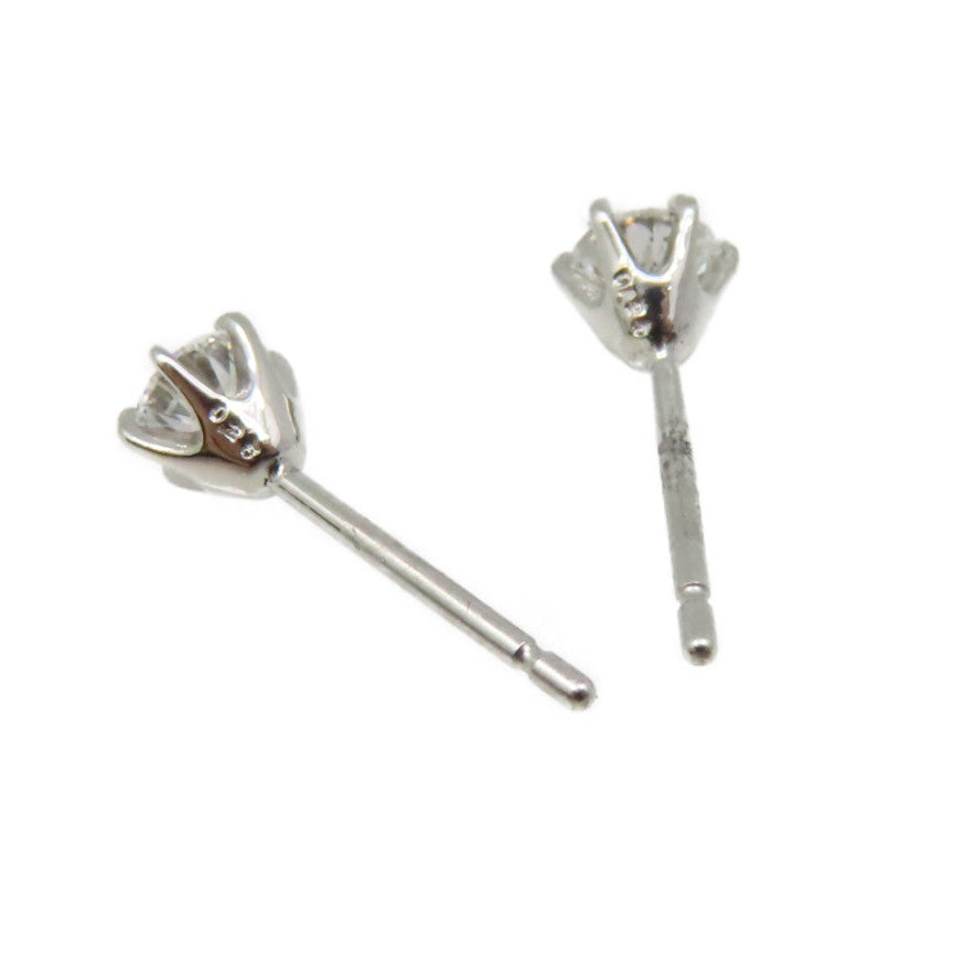 JEWELRY PT900 Platinum/0.5ct Diamond Diamond Earrings