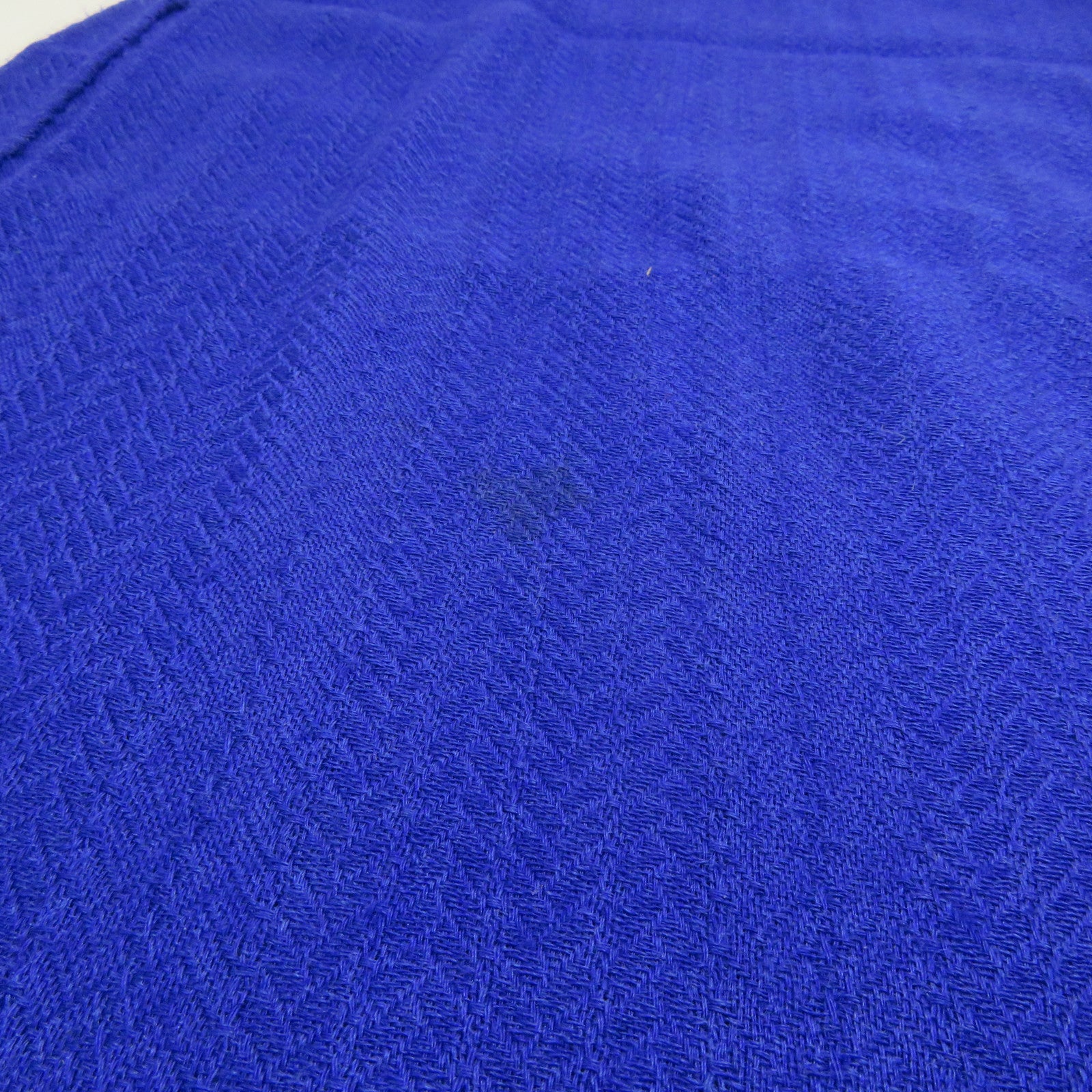 HERMES 【激减优惠】70%羊绒/30%丝质Scarf丝巾/围巾蓝色