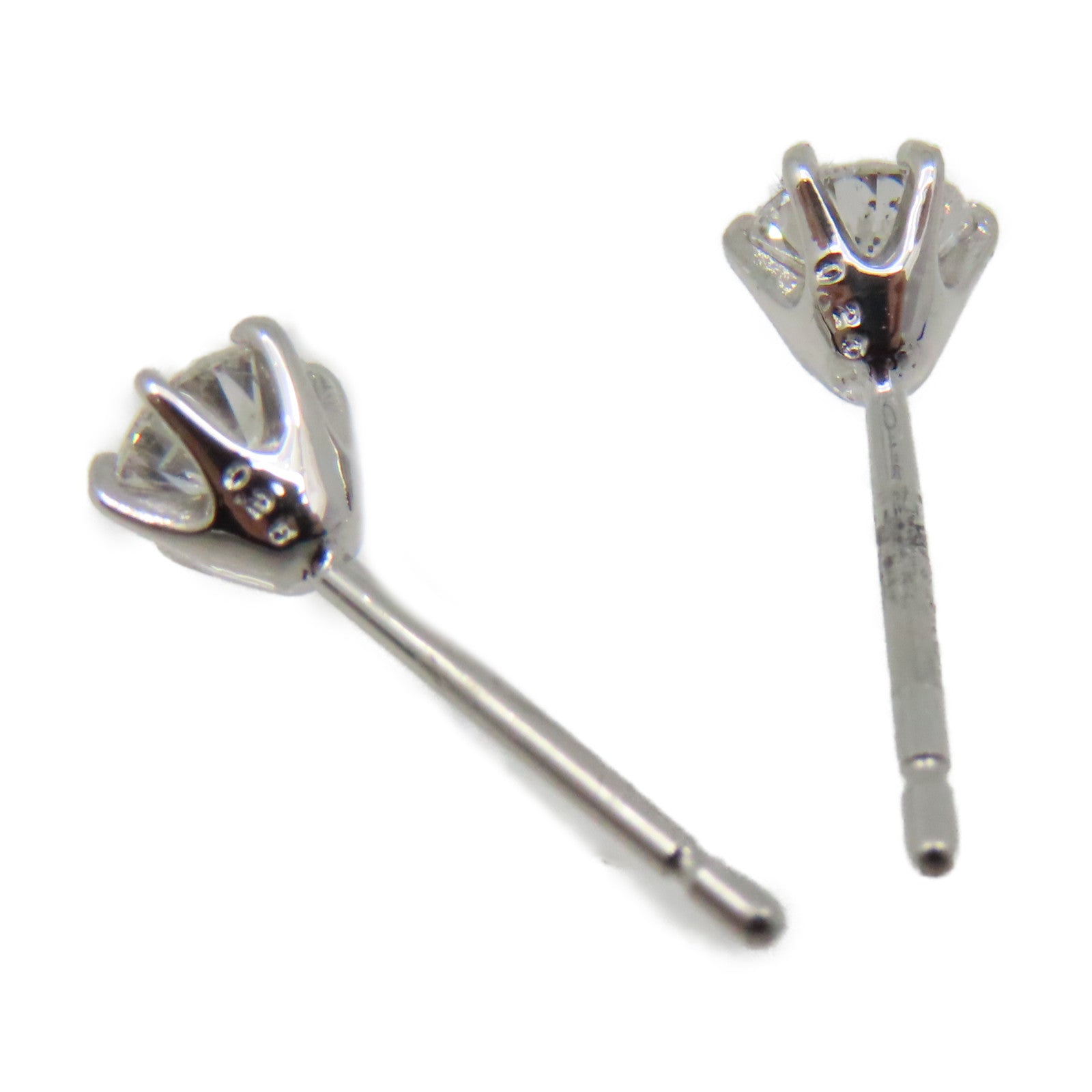 JEWELRY PT900 Platinum/0.5ct Diamond Diamond Earrings