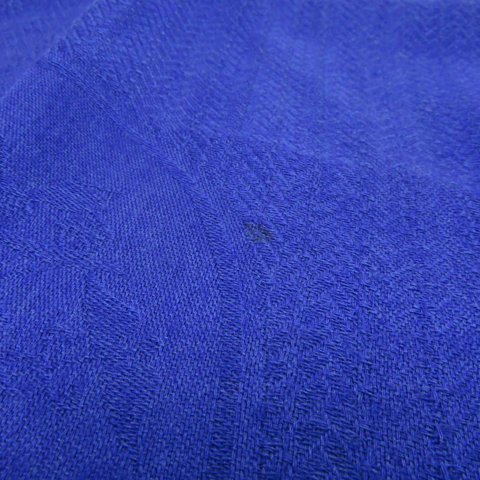 HERMES 【激减优惠】70%羊绒/30%丝质Scarf丝巾/围巾蓝色