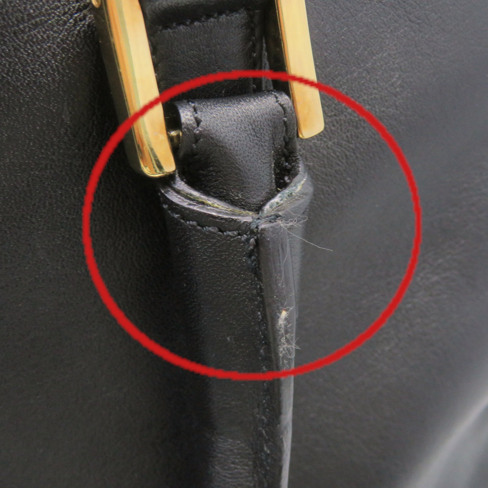 LOEWE 牛皮皮革Tote Bag手挽袋黑色
